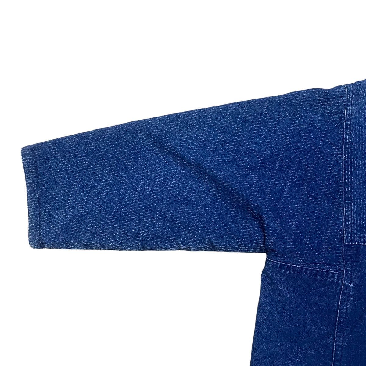 Issey Miyake 80s ISSEY MIYAKE Sashiko Kendo Denim Jacket Reversible Size US M / EU 48-50 / 2 - 10 Thumbnail