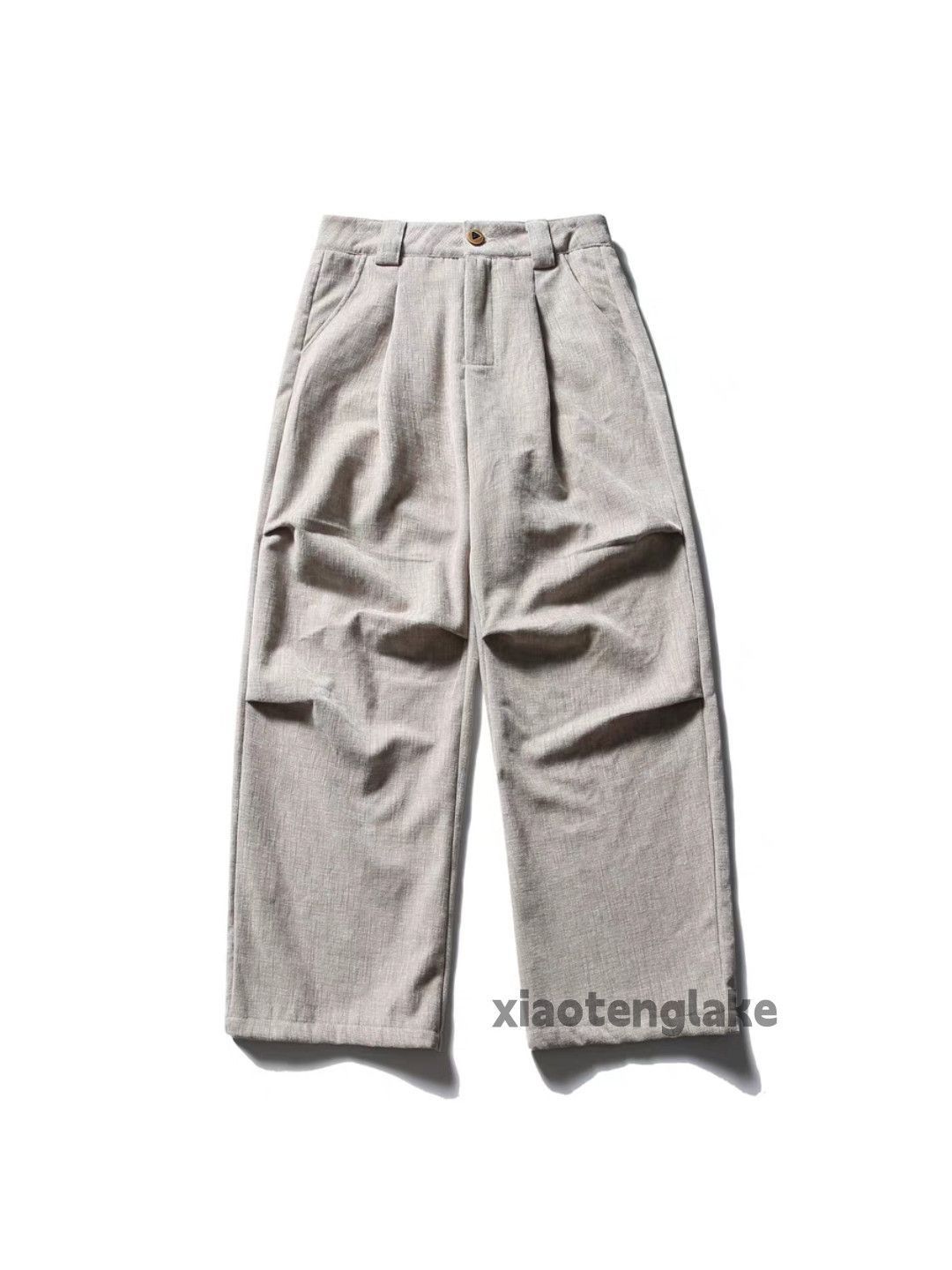 Vintage ltx vintage loose baggy pleated yuppie cargo work pants Size US 32 / EU 48 - 4 Thumbnail