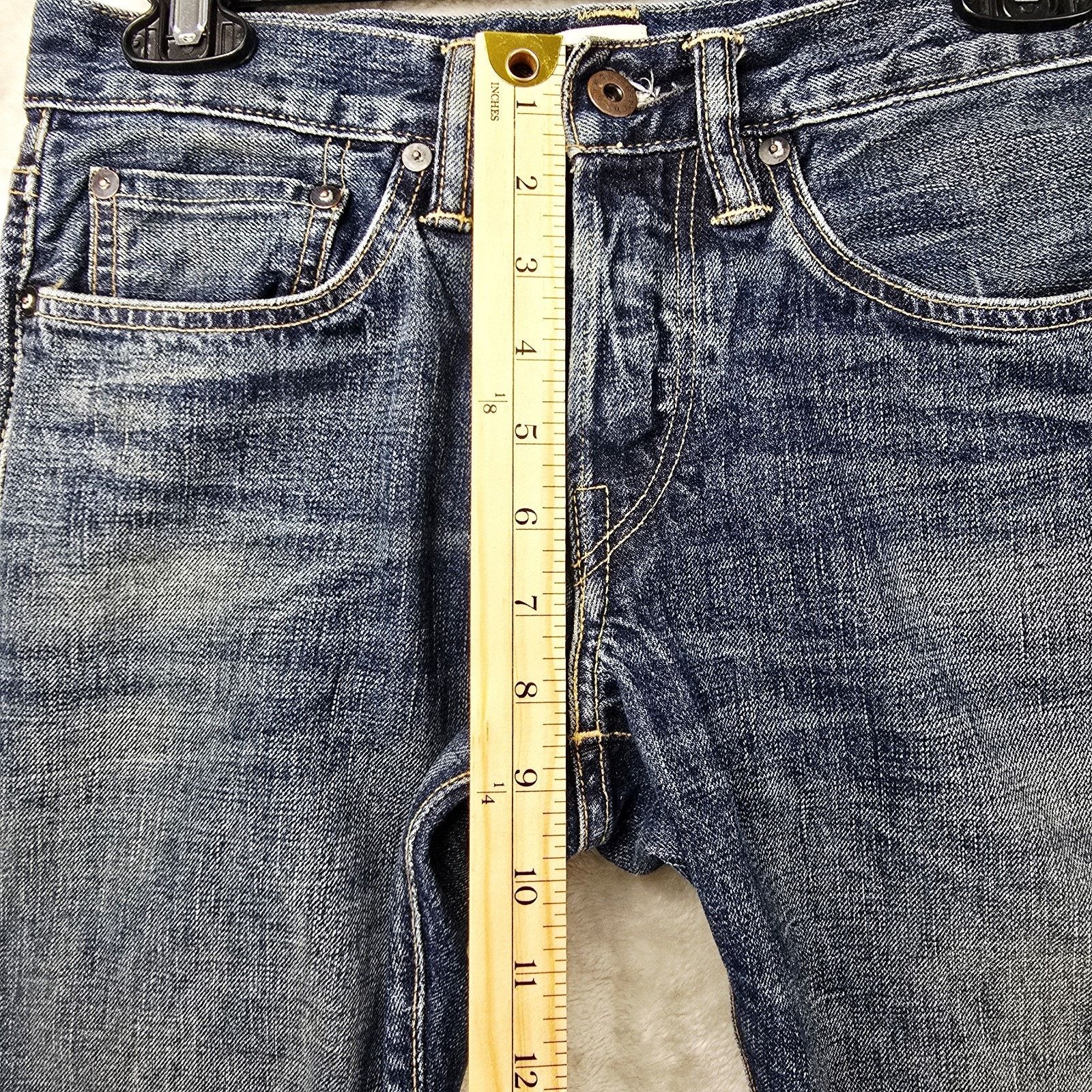 Simon Miller Simon Miller Narrow Park Selvedge Japan Denim Jeans 28x29 Size US 28 / EU 44 - 14 Thumbnail
