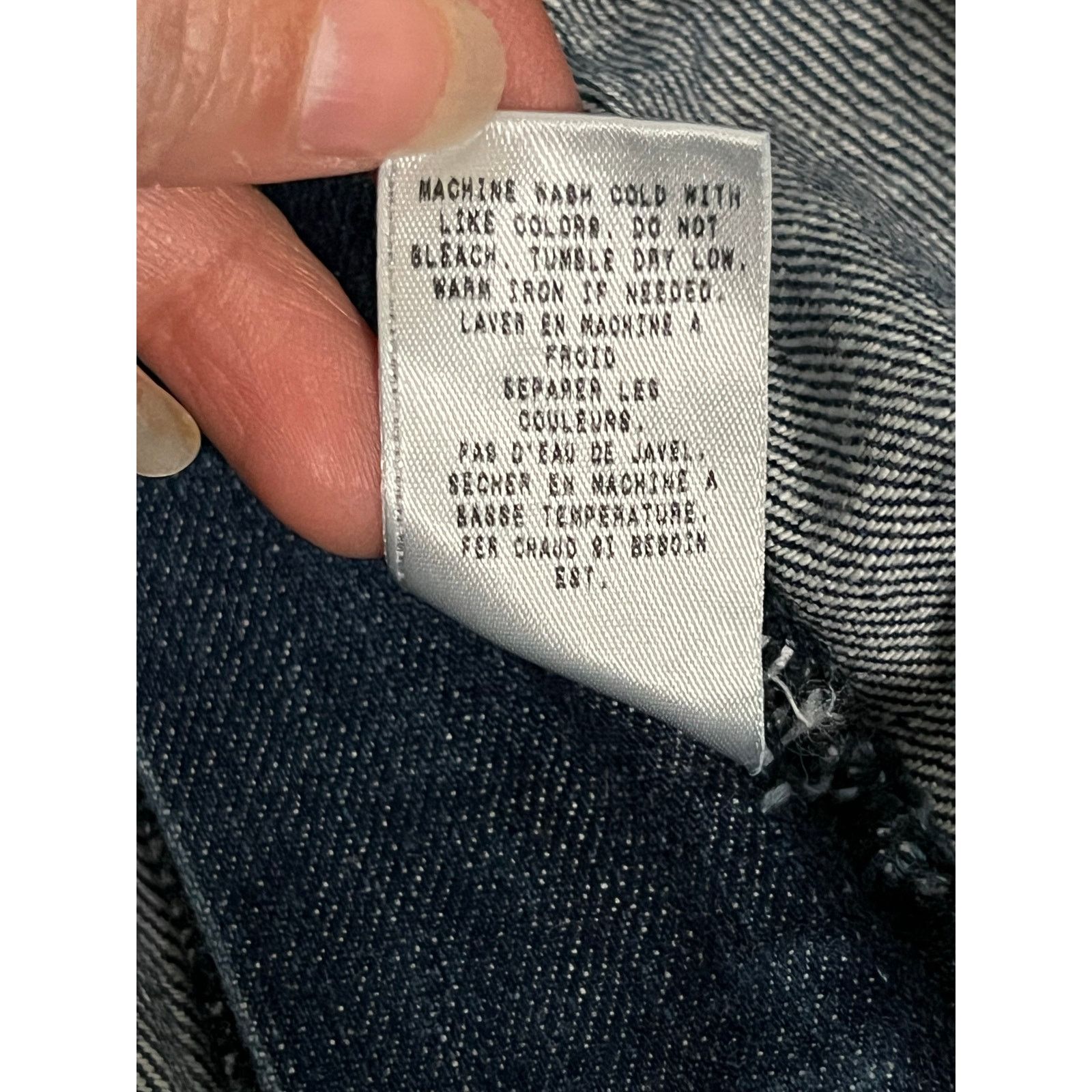 Guess Mens Jeans 31 x 32 Lincoln Slim Straight Leg Faded Whiskered Size US 31 - 18 Thumbnail
