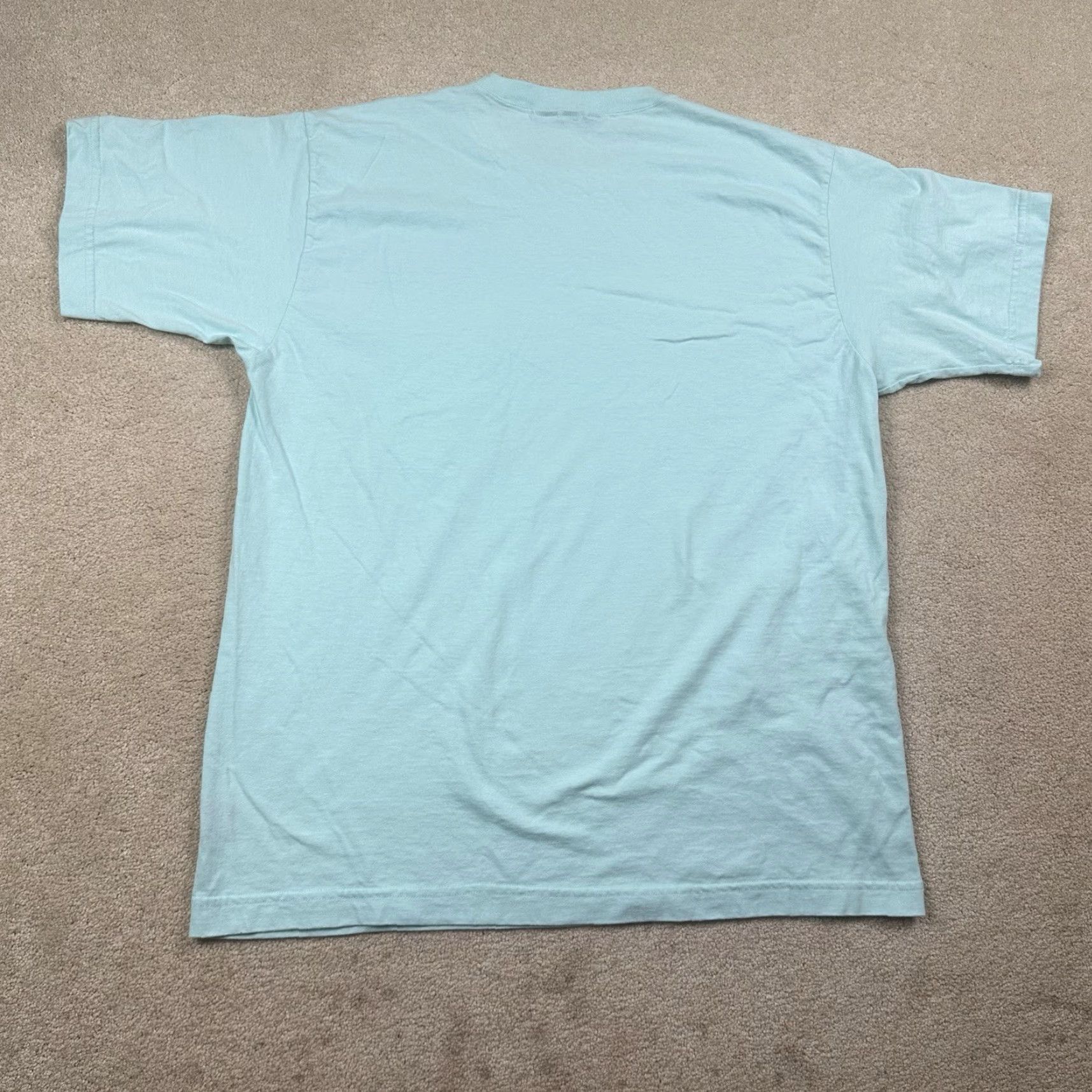 J.Crew J.CREW Oarsmen T Shirt Mens Large Blue Pocket T Shirt Crew Neck Short Sleeve Cotton Logo 2020s Preppy Classic Vintage No Size US L / EU 52-54 / 3 - 3 Thumbnail