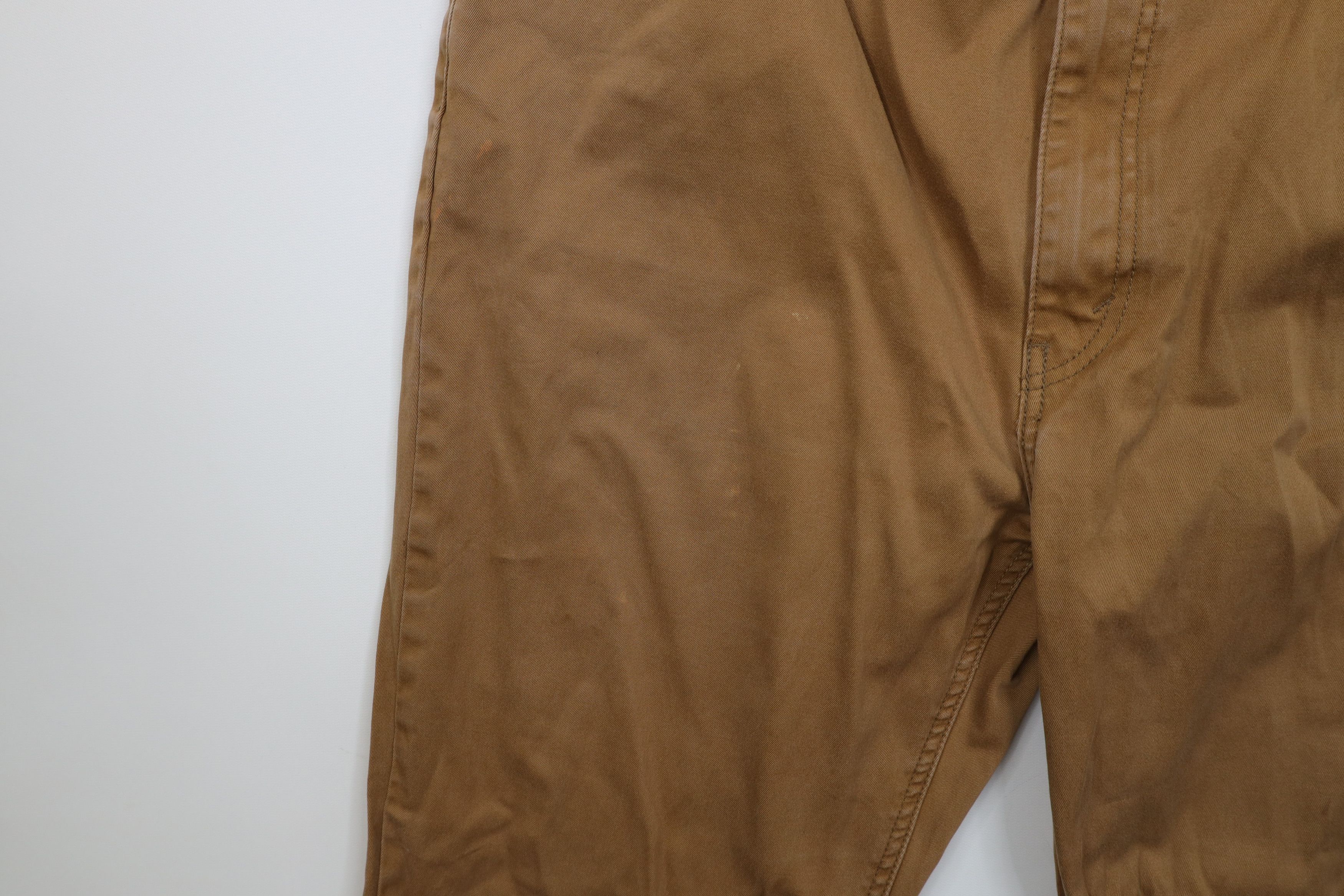 Levi's Vintage Y2K Levis 541 Athletic Fit Tapered Leg Pants Brown Size US 42 / EU 58 - 6 Thumbnail