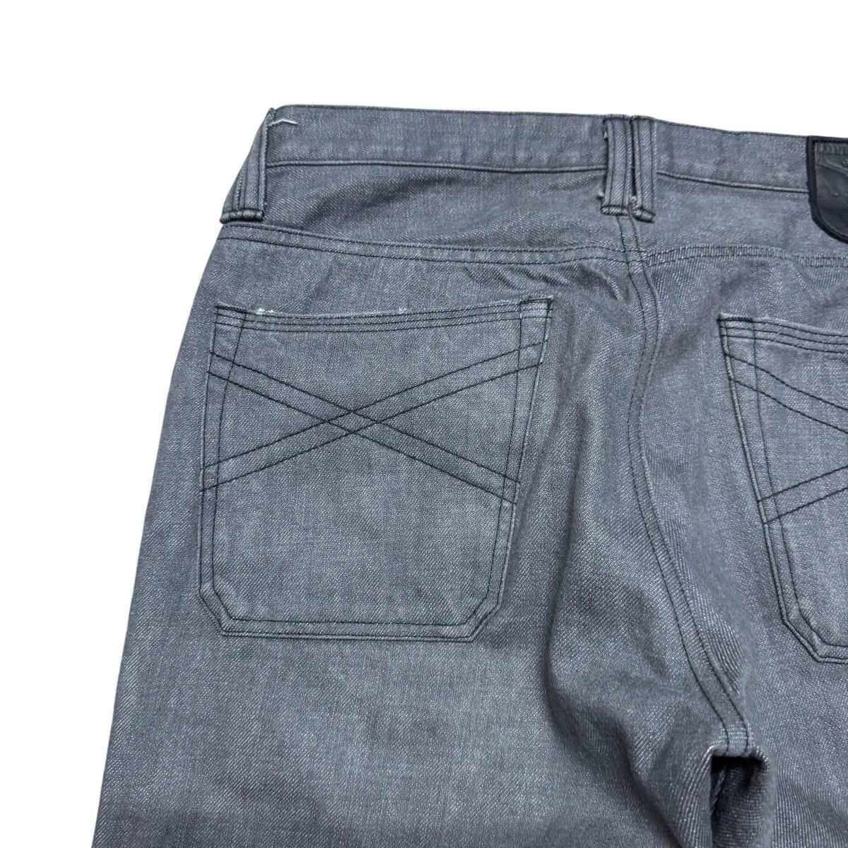 roarguns Roarguns Swarovski Grey Denim Jeans Size US 32 / EU 48 - 15 Thumbnail