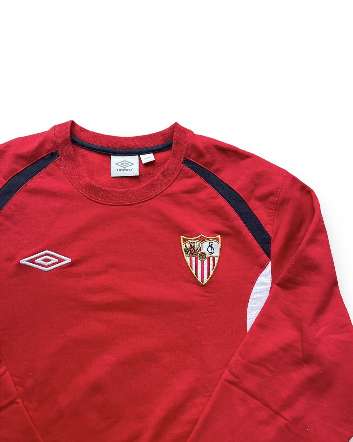 Umbro × Vintage Vintage Sevilla Football Club Umbro Sweatshirt Size US L / EU 52-54 / 3 - 2 Thumbnail