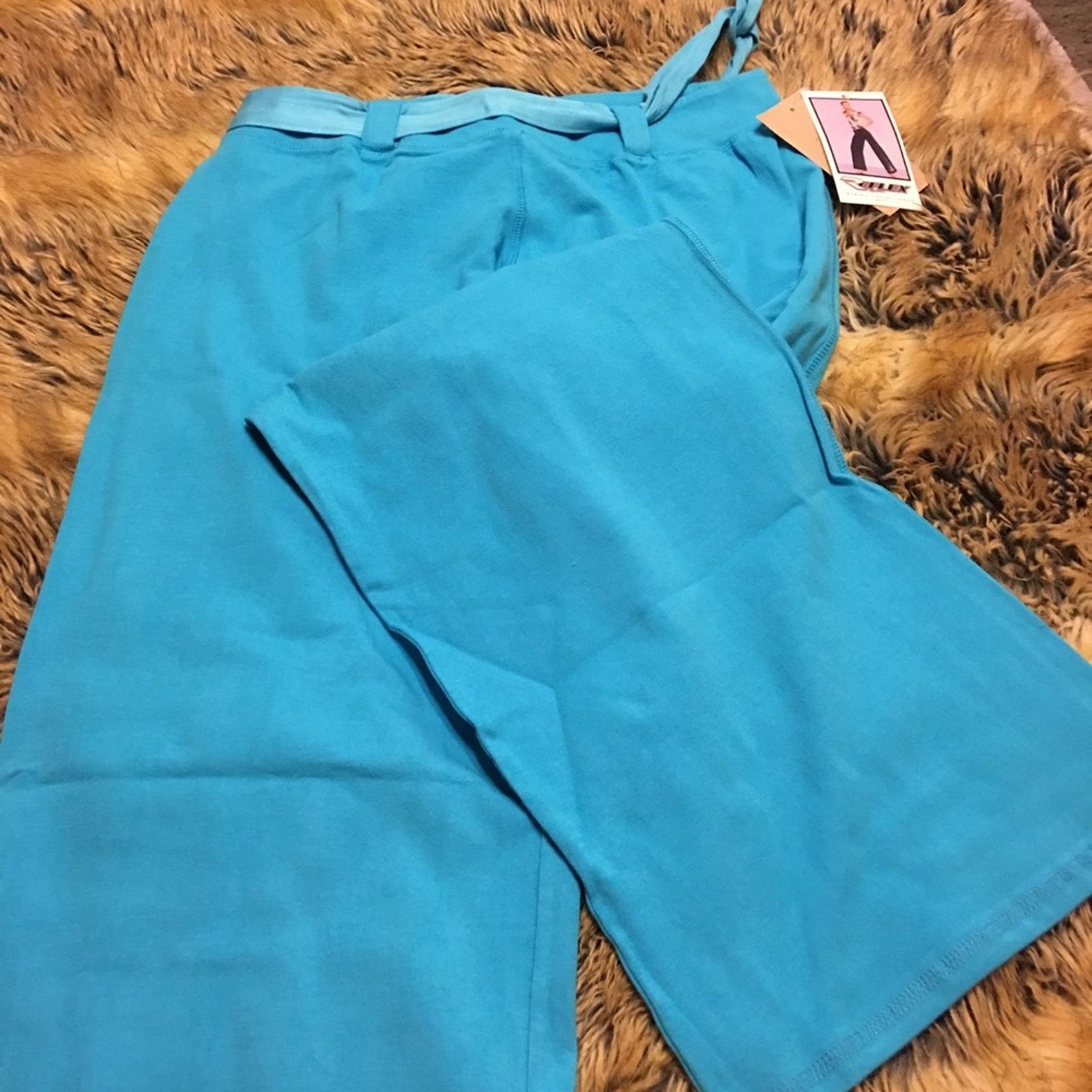 Other Reflex women’s fine activewear blue pants NWT L Size 34" / US 12 / IT 48 - 3 Thumbnail