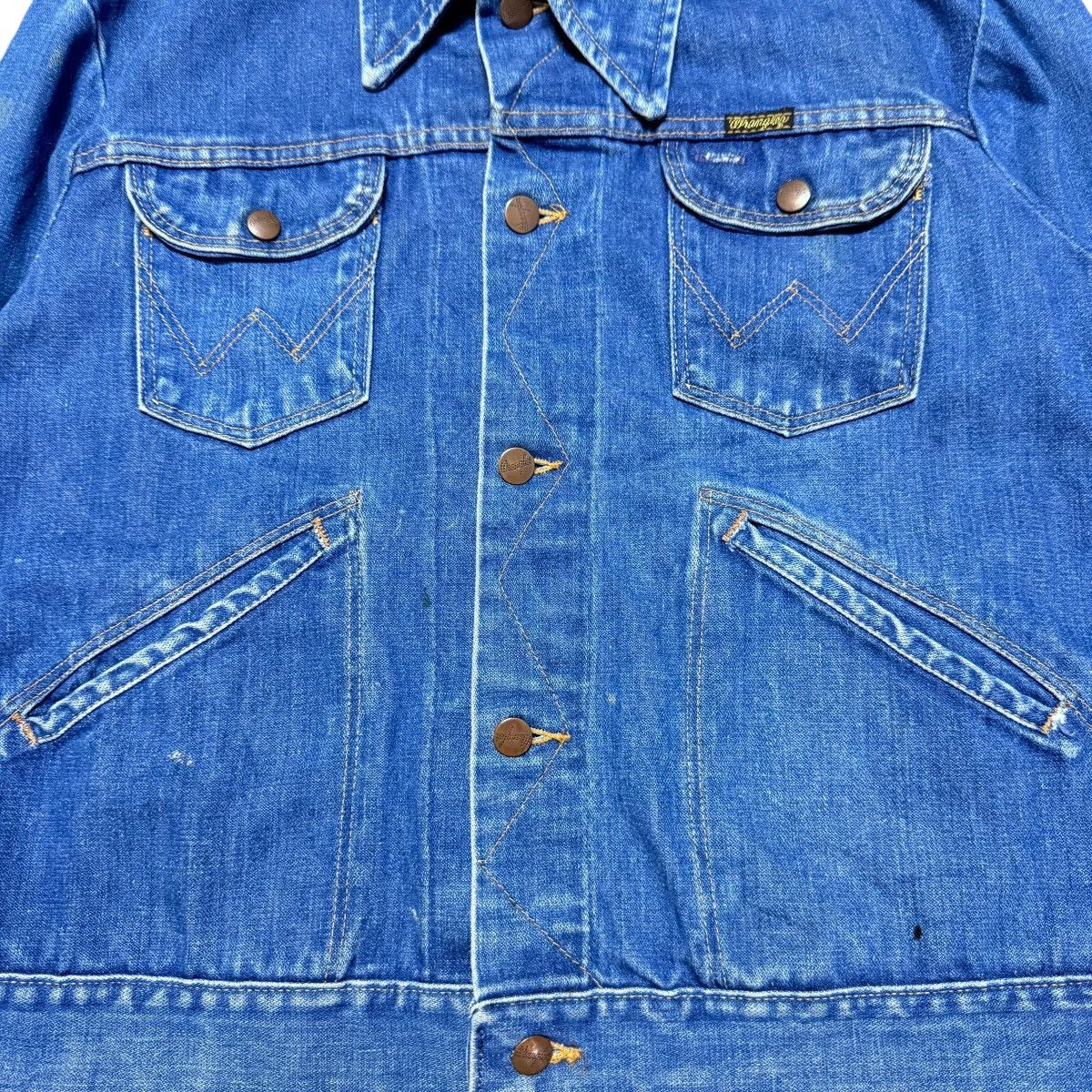 Wrangler Vintage 70s Wrangler 126MJ Denim Jacket Size US L / EU 52-54 / 3 - 5 Thumbnail