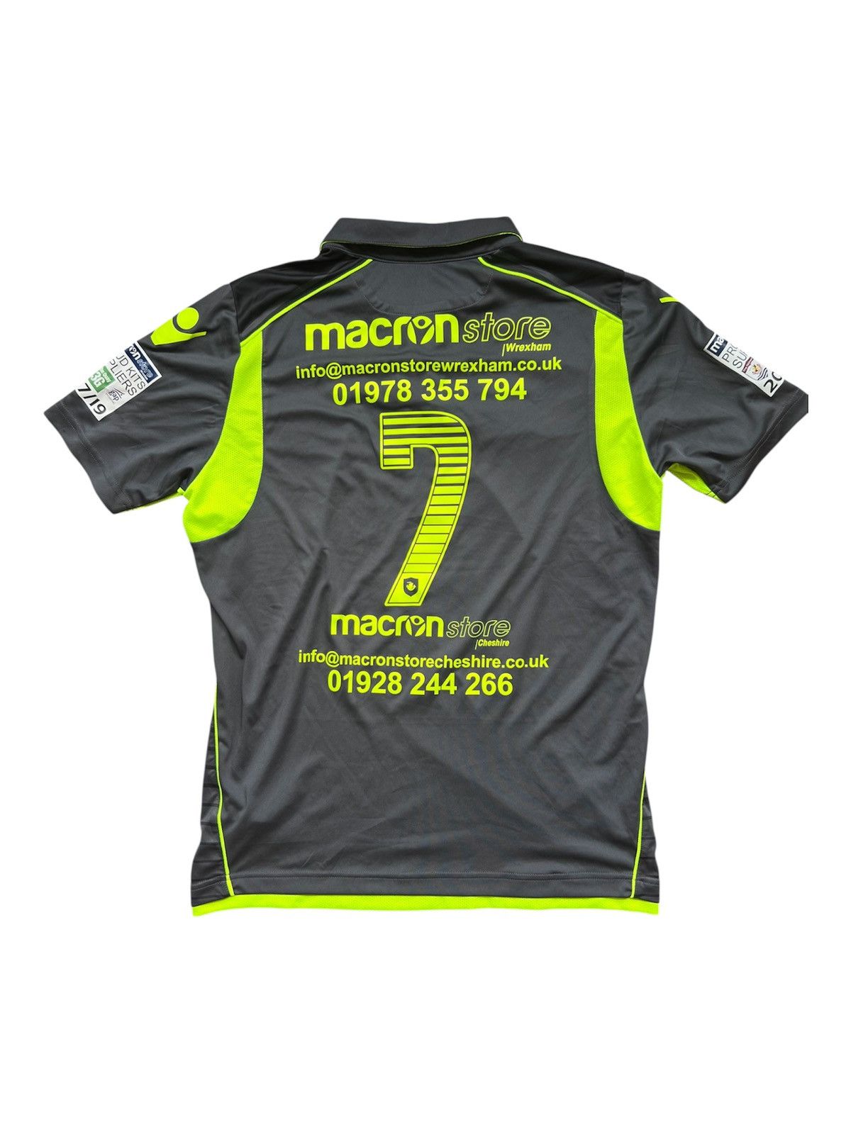 Macron 2016/17 Connah's Quay Nomads Macron Away Soccer Jersey Sz L Size US L / EU 52-54 / 3 - 2 Thumbnail