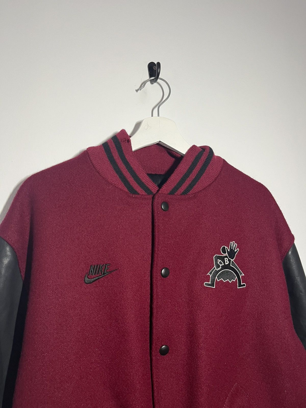 Nike Vintage Nike Blankman Movie Promo Varsity Bomber Jacket Size US L / EU 52-54 / 3 - 2 Thumbnail