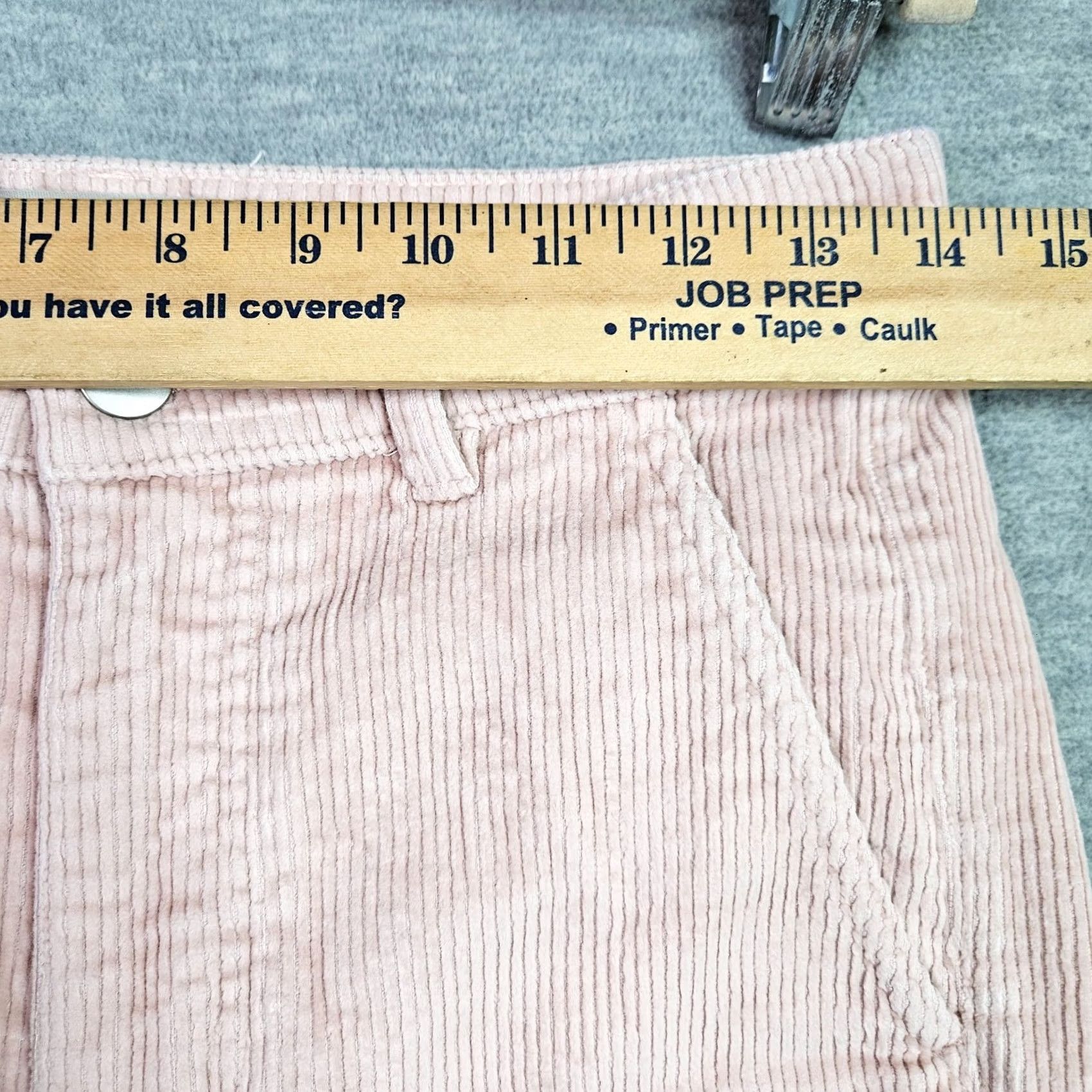 Everlane Everlane Pink Corduroy Pants Women Regular Size 0 Casual Straight Leg Cotton Elastane Button Closure Size 25" / US 0 / IT 36 - 3 Thumbnail