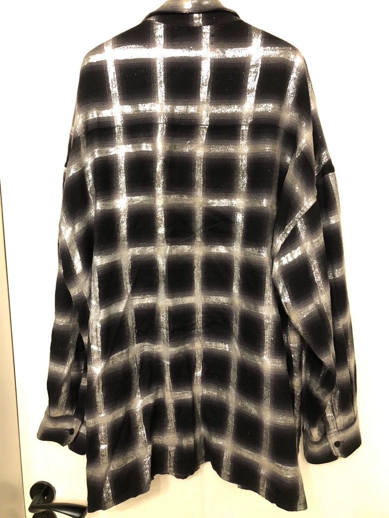 Amiri Amiri glitter black and white checkered shirt Size US L / EU 52-54 / 3 - 7 Thumbnail