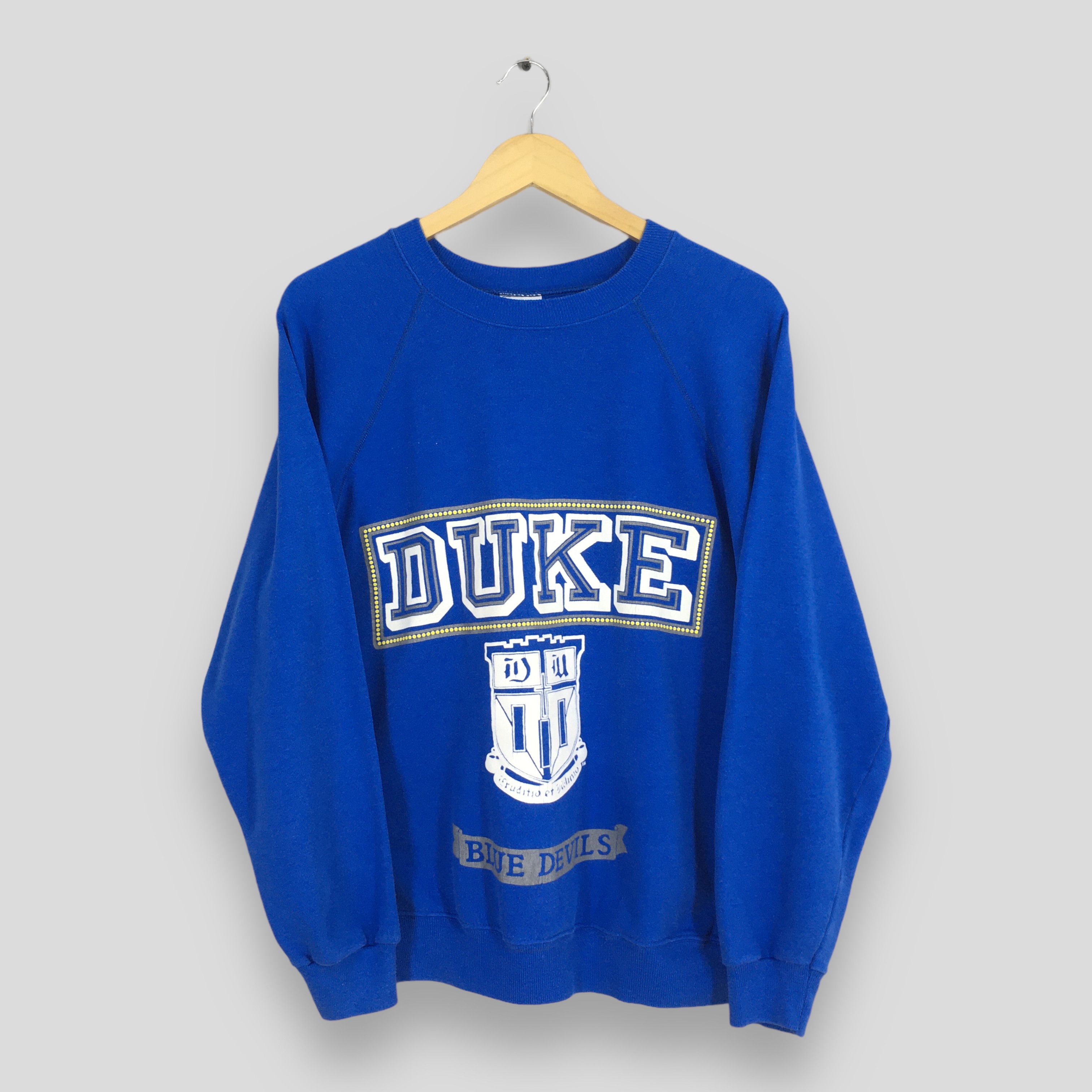 Other Vintage Duke University Blue Sweatshirt Large Size US L / EU 52-54 / 3 - 1 Thumbnail