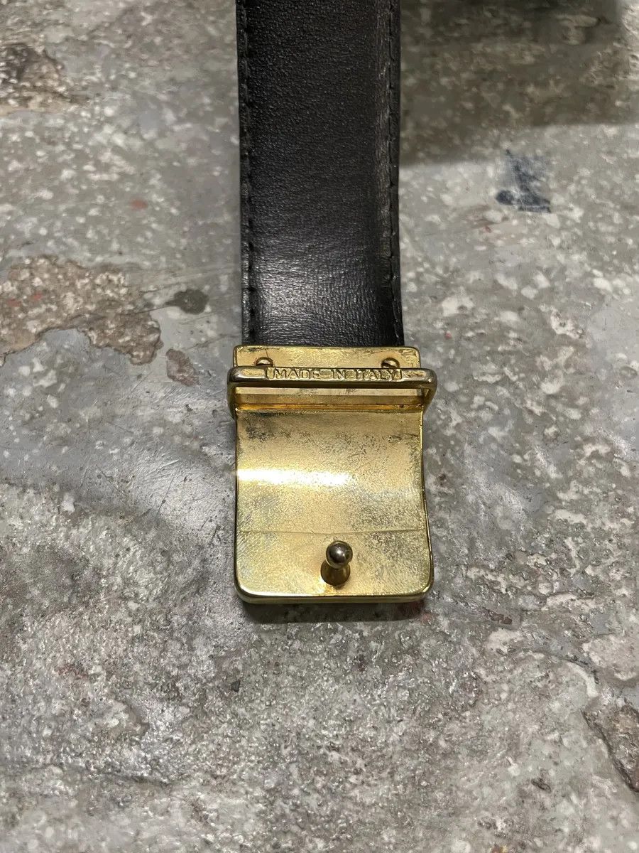Pierre Cardin 2000s Pierre Cardin Brown Python Leather Belt Size ONE SIZE - 6 Thumbnail