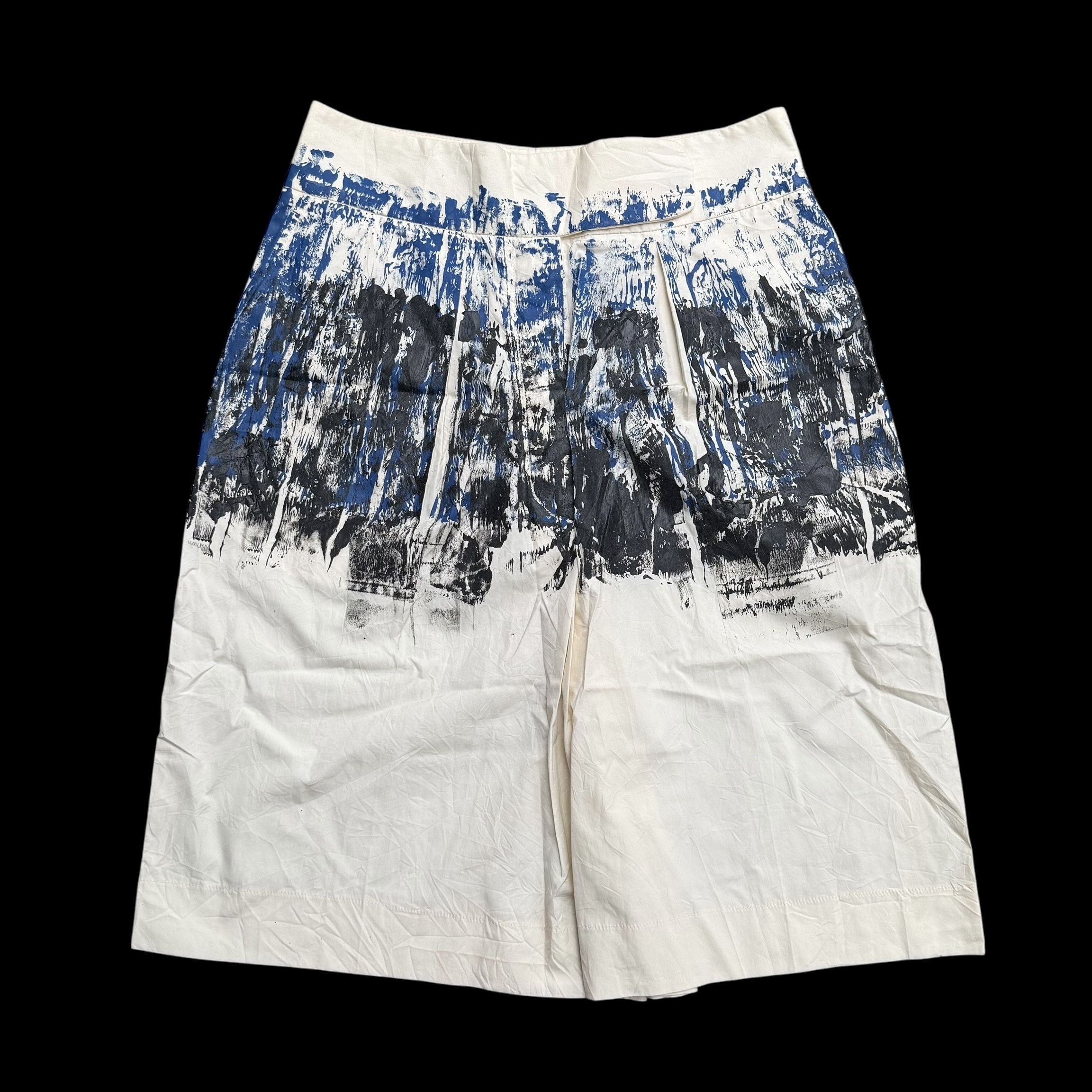 Bottega Veneta Bottega Veneta Resort 2014 Roller Painted Bermuda Shorts Size 28" / US 6 / IT 42 - 2 Thumbnail