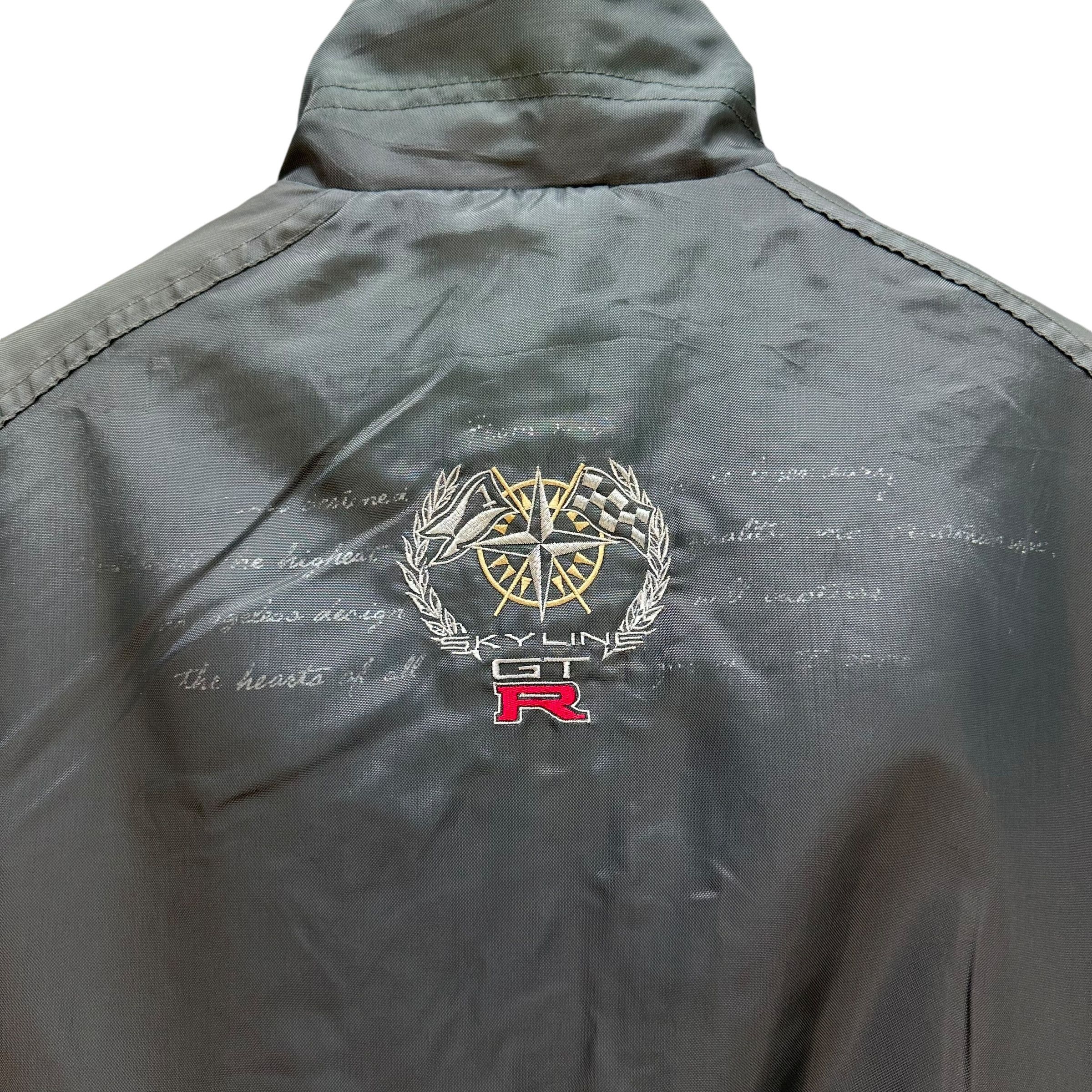 Vintage Vintage SKYLINE GTR Motorsports Nylon Light Jacket #A55-1258 Size US M / EU 48-50 / 2 - 13 Thumbnail