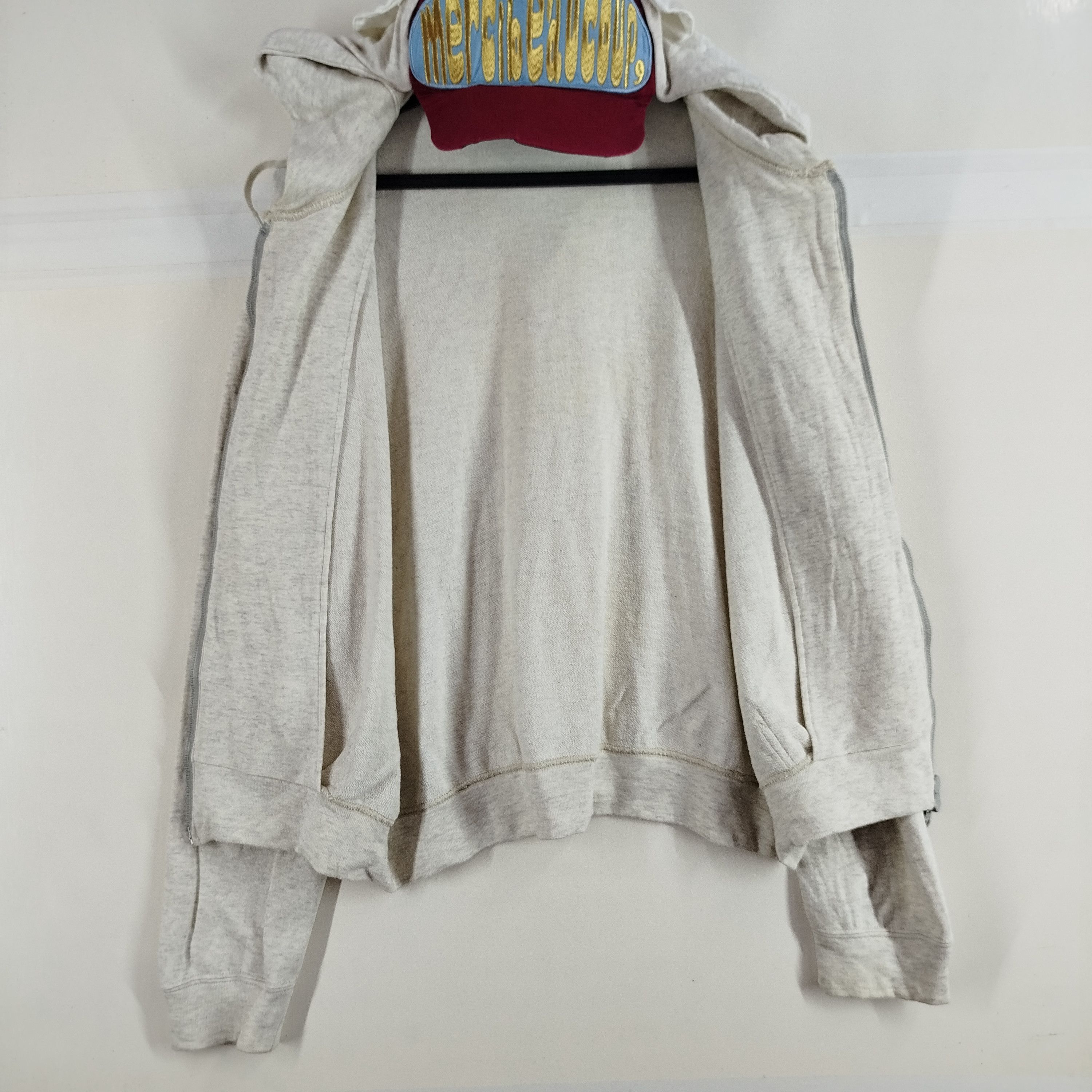mercibeaucoup Mercibeaucoup Cap Hoodie Boxy Crop Top Embroidery Logo Size US M / EU 48-50 / 2 - 8 Thumbnail