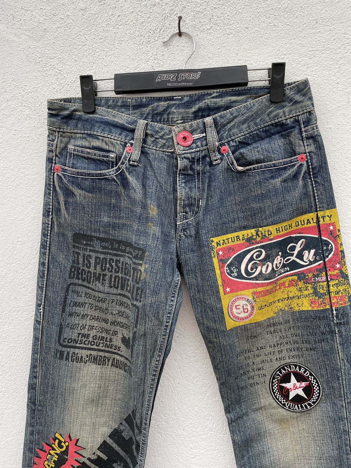 If Six Was Nine × Japanese Brand Japan Brand Co & Lu Jeans Size US 31 - 2 Thumbnail