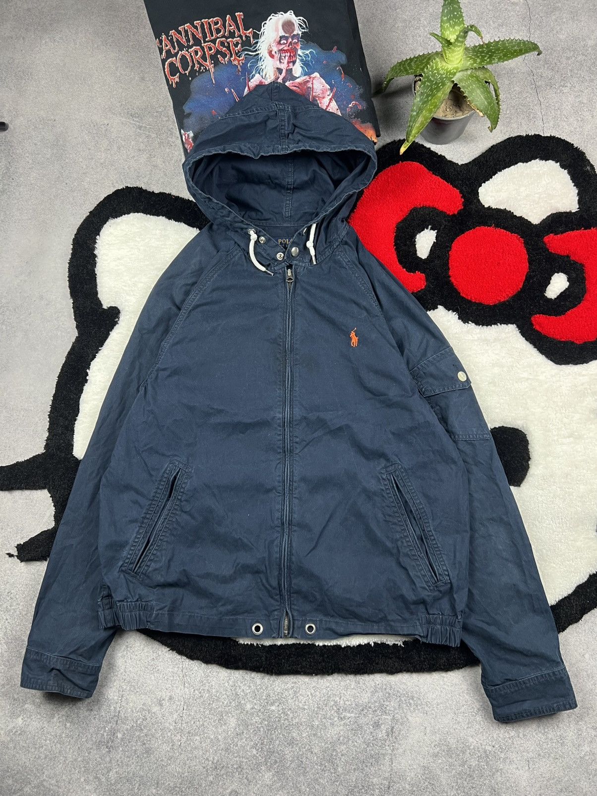 Ralph Lauren Vintage Polo Ralph Lauren Cargo Rain Oldmoney Jacket Size US L / EU 52-54 / 3 - 1 Thumbnail