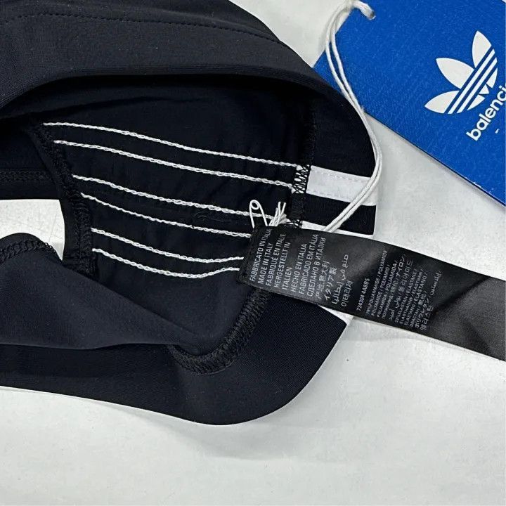 Balenciaga Balenciaga x Adidas Logo Printed Sports Bra 0079-2507 Size M / US 6-8 / IT 42-44 - 5 Thumbnail