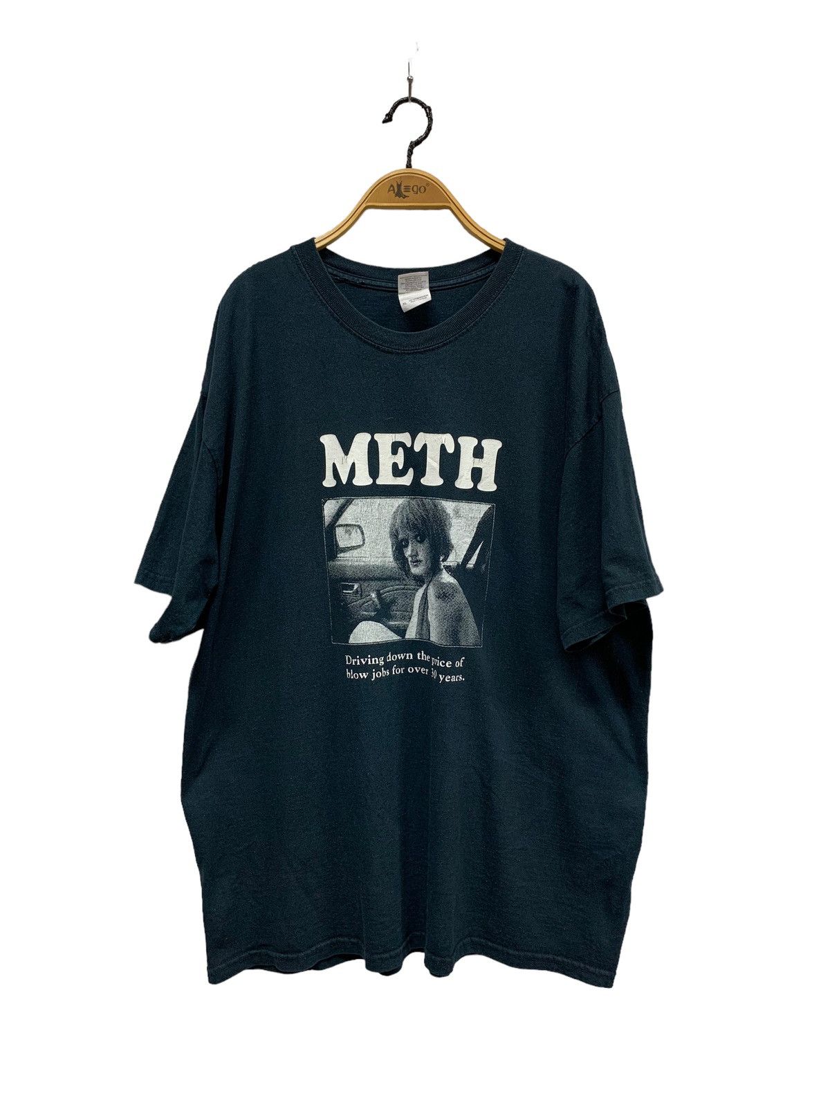 image of Vintage Meth Drug in Blue, Men's (Size XL)