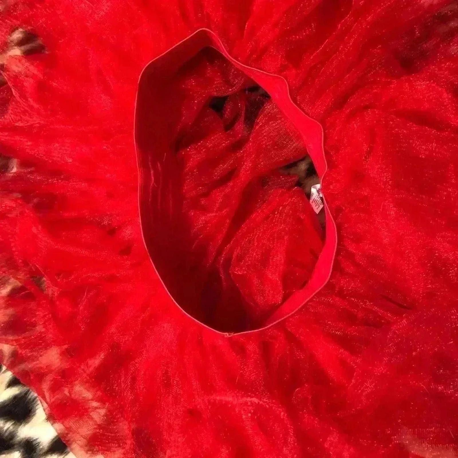 Designer Red tutu Halloween Size 30" / US 8 / IT 44 - 3 Thumbnail