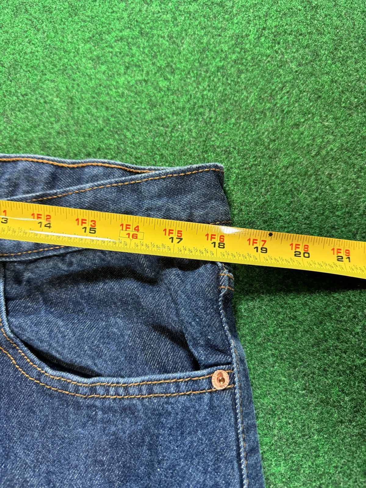 Rocawear × Southpole × Vintage Vintage 90s Y2K Rocawear Hip Hop Baggy Wide Leg Denim Jeans Size US 38 / EU 54 - 5 Thumbnail