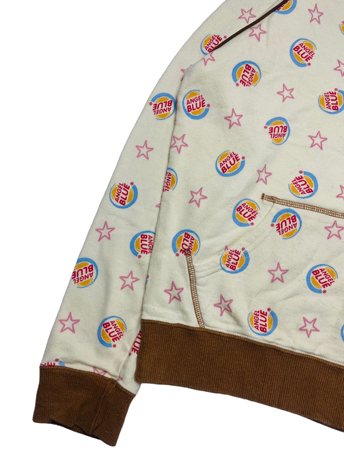 Angel Blue 2000s Angel Blue - Burger King Star Sweatshirt Size M / US 6-8 / IT 42-44 - 3 Thumbnail