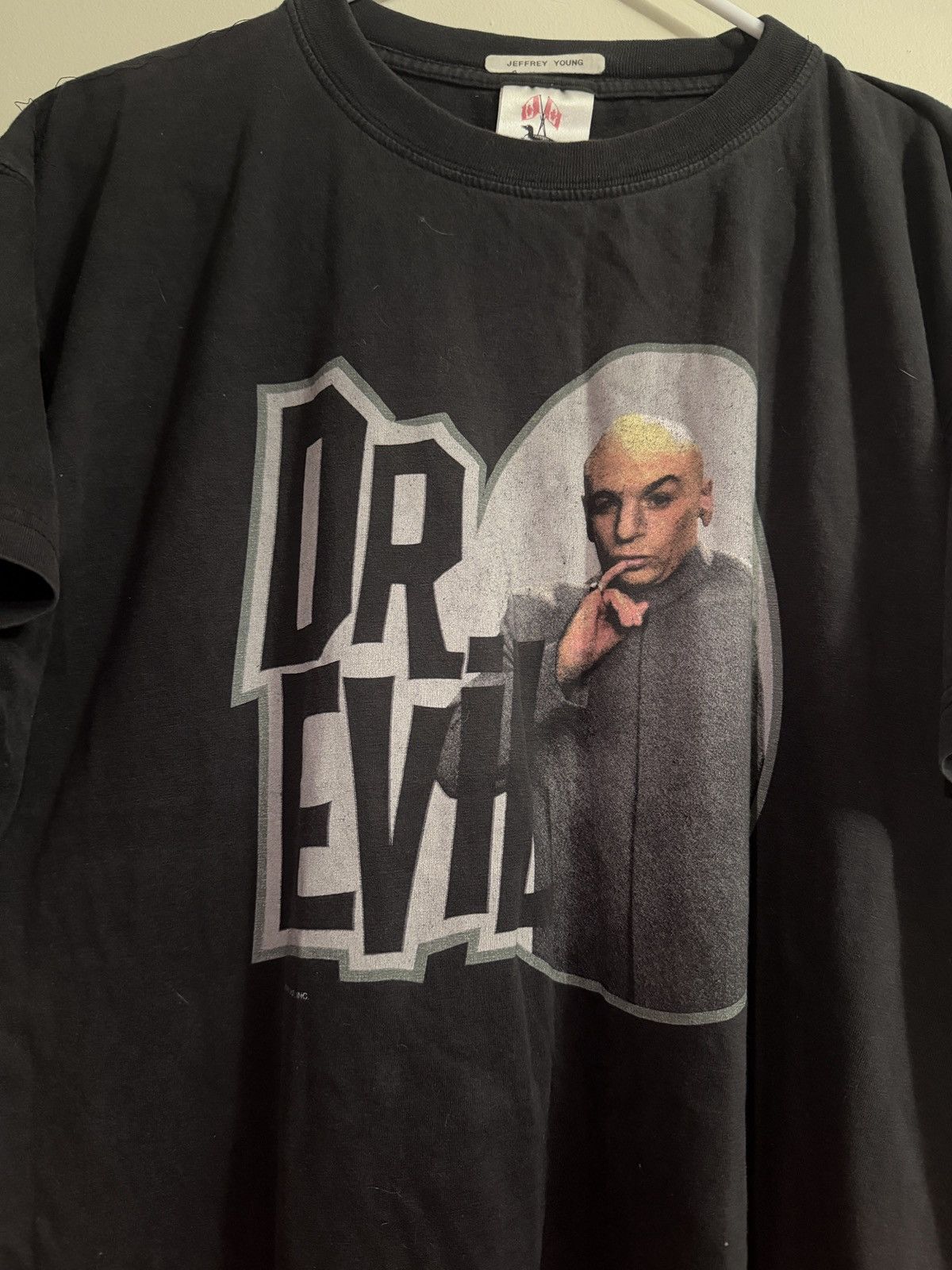 Vintage 1999 Dr. Evil Austin Powers Movie Promo T- Shirt Size US M / EU 48-50 / 2 - 4 Thumbnail