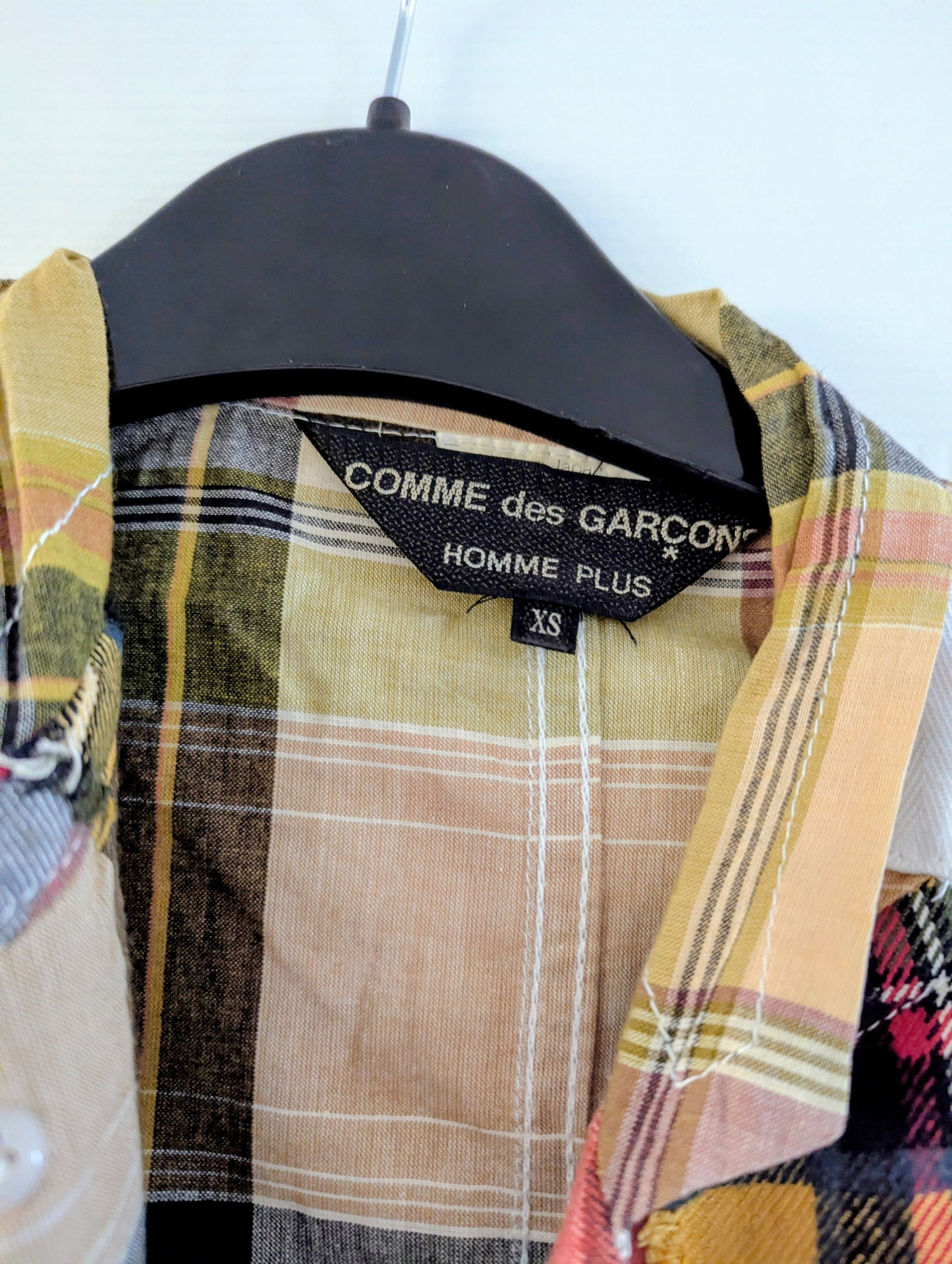 Comme des Garcons Comme Des Garcons Patchwork Shirt vintage Size UK12 Size M / US 6-8 / IT 42-44 - 2 Thumbnail