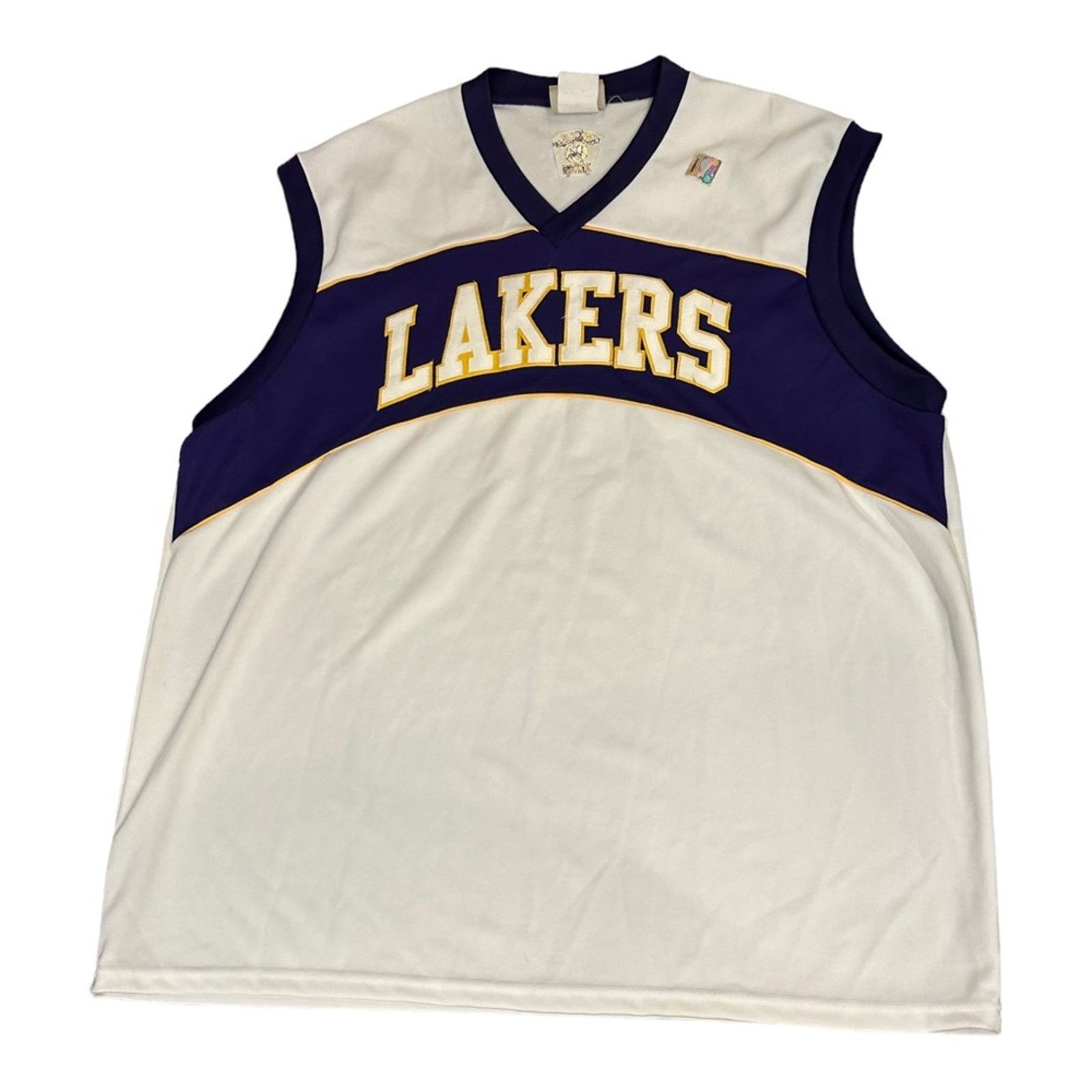 【NBA】Hardwood Classics LA LAKERS Vintage Vintage NBA Hardwood Classics Vintage Jersey LA Lakers 2XL
