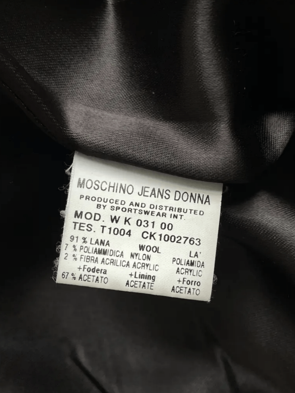 Moschino black coat Size S / US 4 / IT 40 - 9 Thumbnail