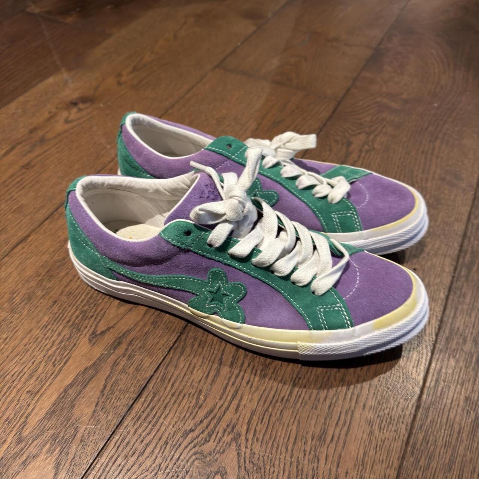 Converse Converse x Tyler The Creator Golf Le Fleur One Star Purple Size US 11 / EU 44 - 7 Thumbnail