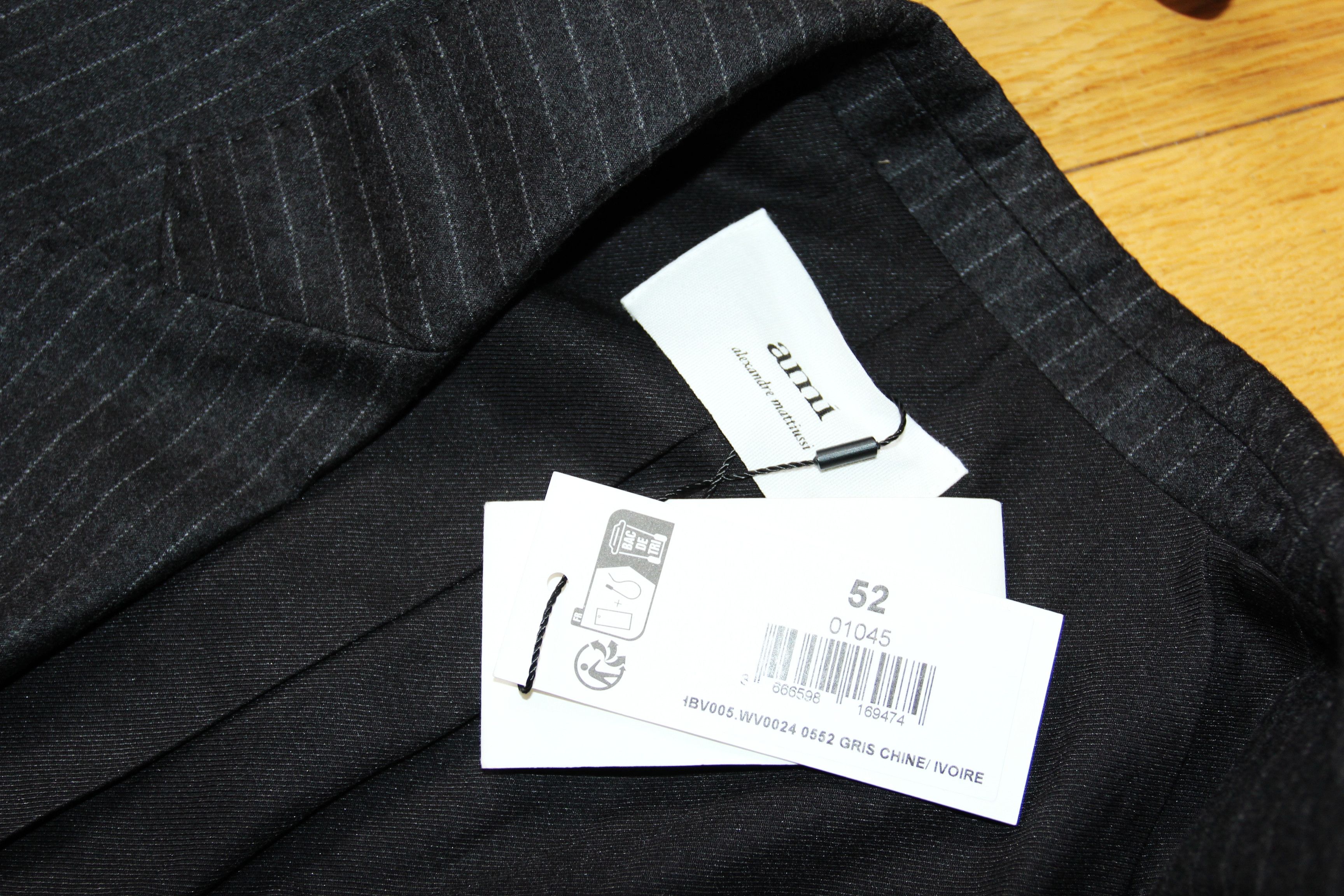 AMI BNWT AW23 AMI PINSTRIPE BLAZER JACKET 52 Size US L / EU 52-54 / 3 - 8 Thumbnail