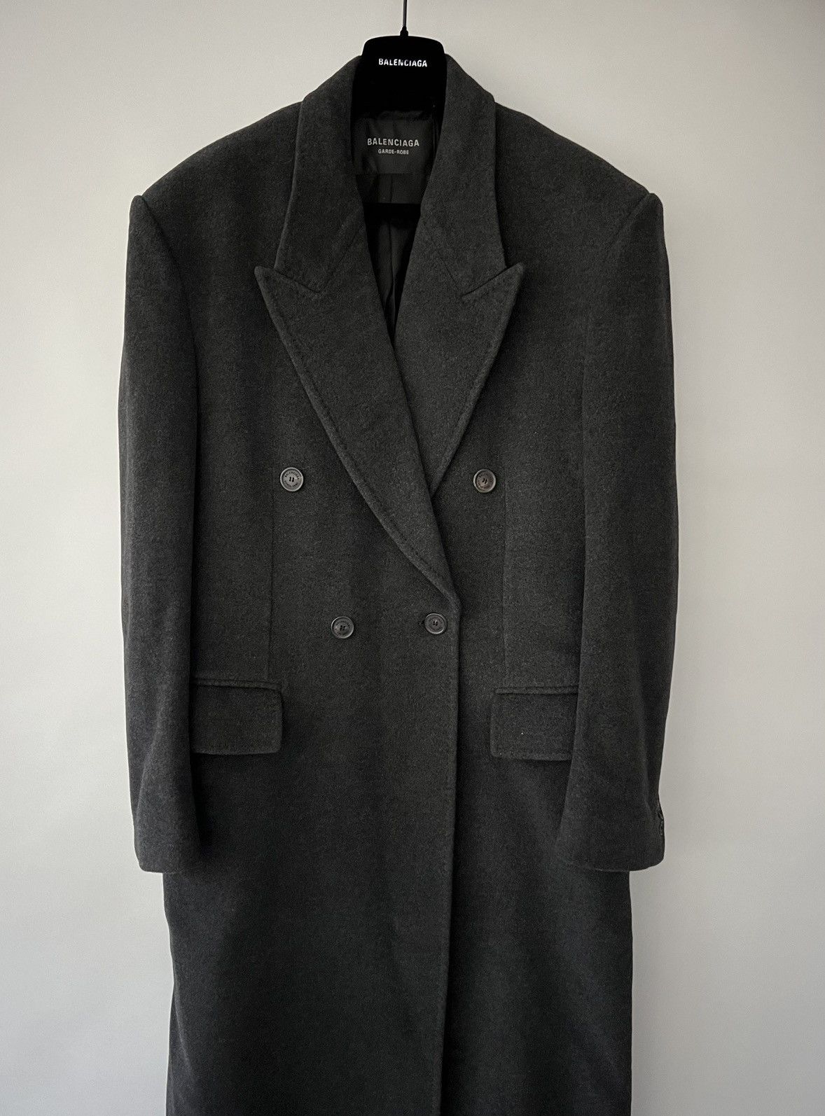 Balenciaga Balenciaga Garde-Robe Cashmere Coat Size US L / EU 52-54 / 3 - 5 Thumbnail