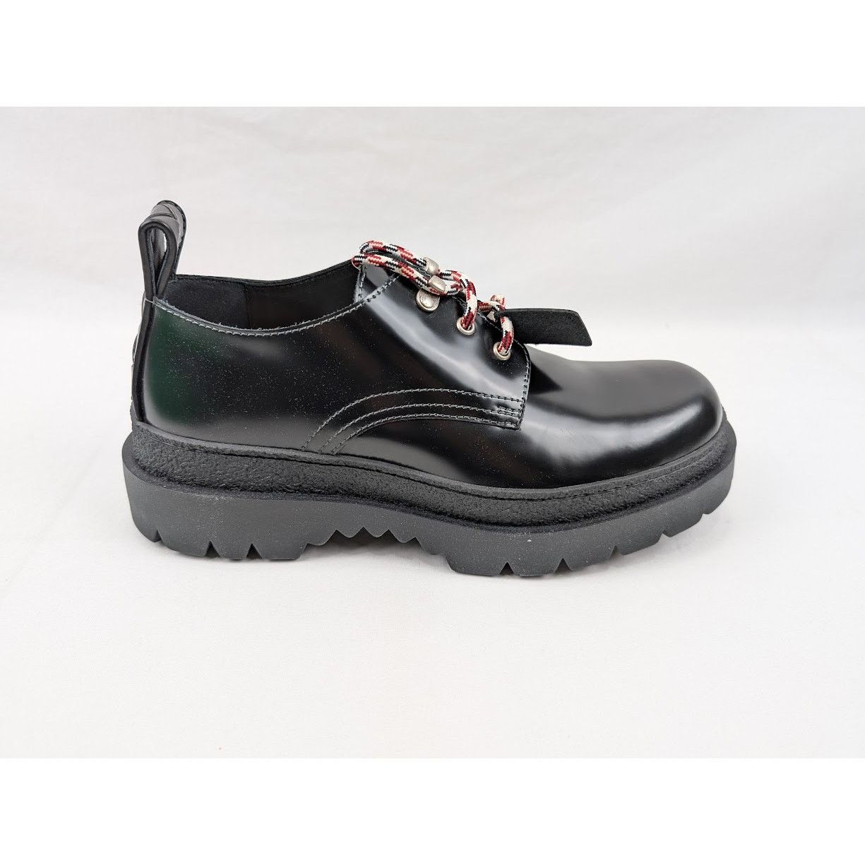 Bottega Veneta o1rshd1 Q:2 / Highway Lace Up Shoes Texas Calf in Black Size US 11 / EU 44 - 1 Thumbnail