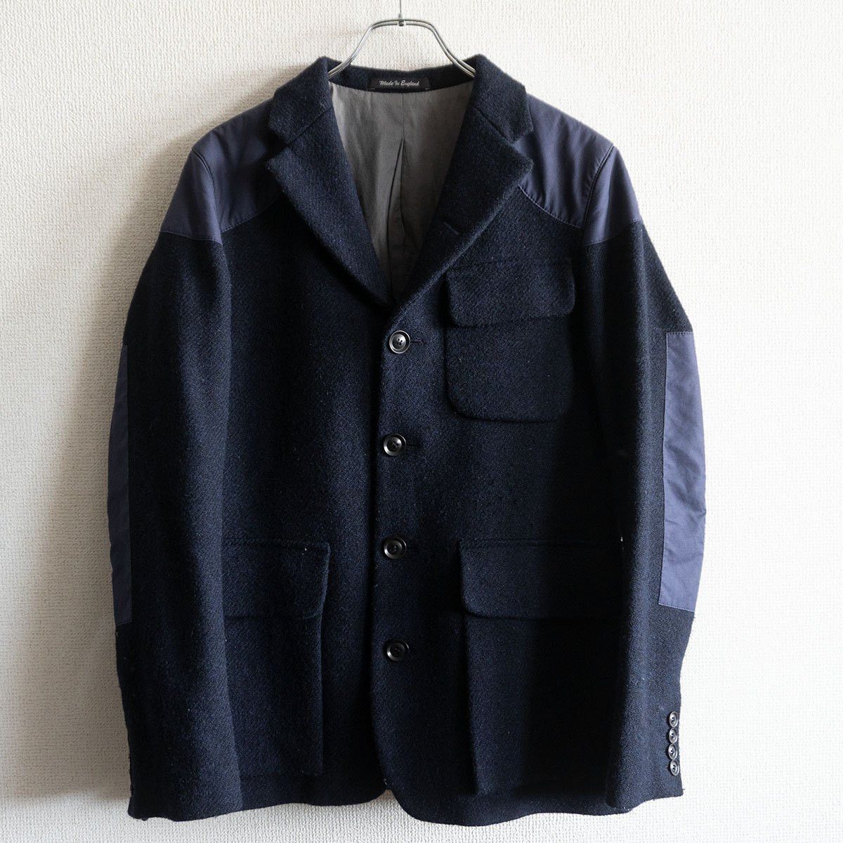 Nigel Cabourn NIGEL CABOURN Mallory Harris Tweed Ventile Jacket Size S Size US S / EU 44-46 / 1 - 1 Thumbnail