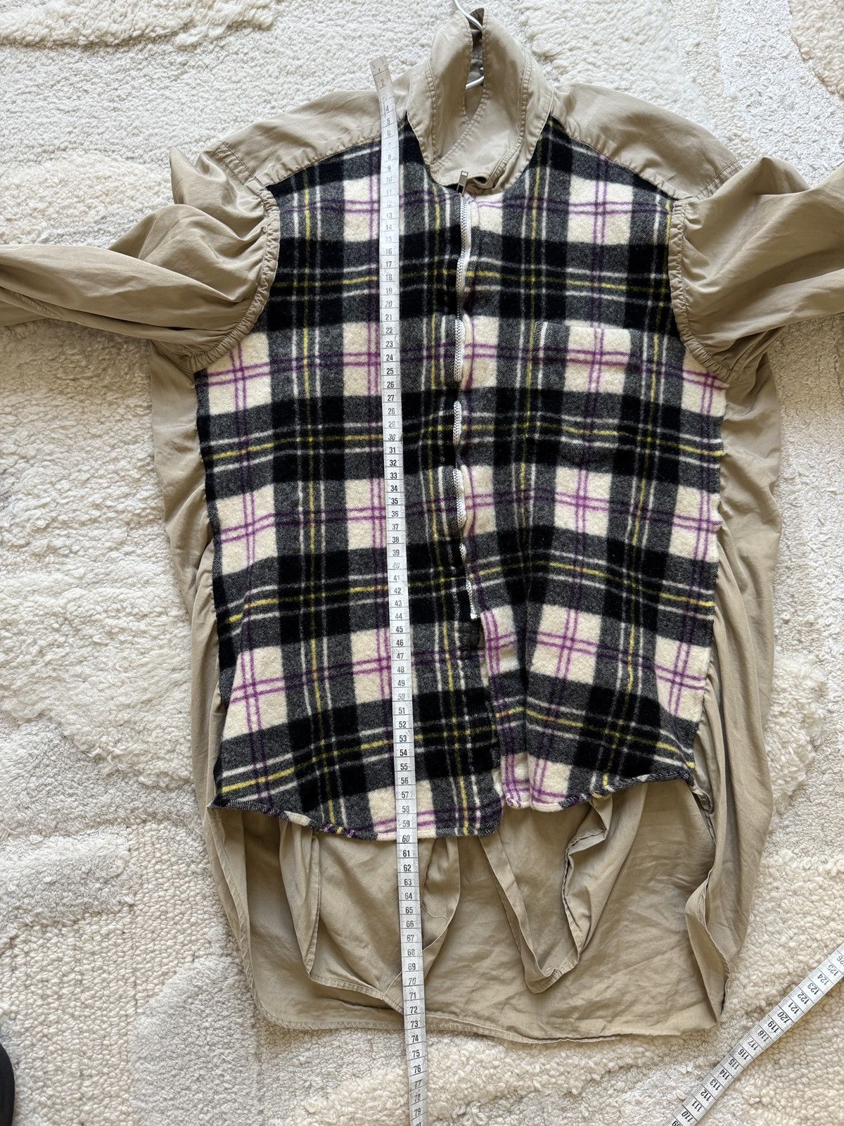 Comme des Garcons Homme Plus Comme Des Garcons Homme shrunken reversible shirt Size US S / EU 44-46 / 1 - 8 Thumbnail