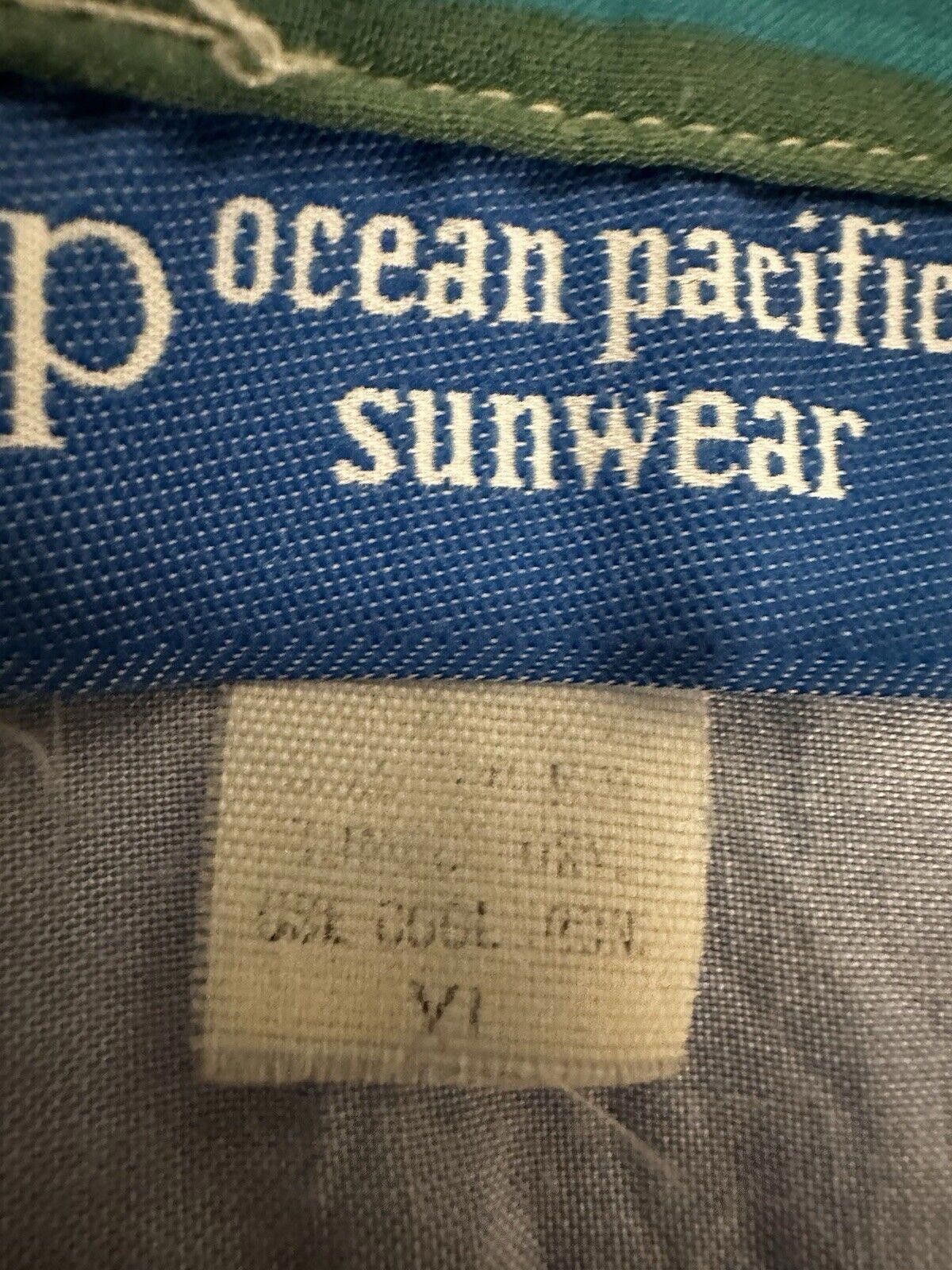 Ocean Pacific VTG 80s Ocean Pacific OP Men’s Short Sleeve Pullover XL Size US XL / EU 56 / 4 - 6 Thumbnail