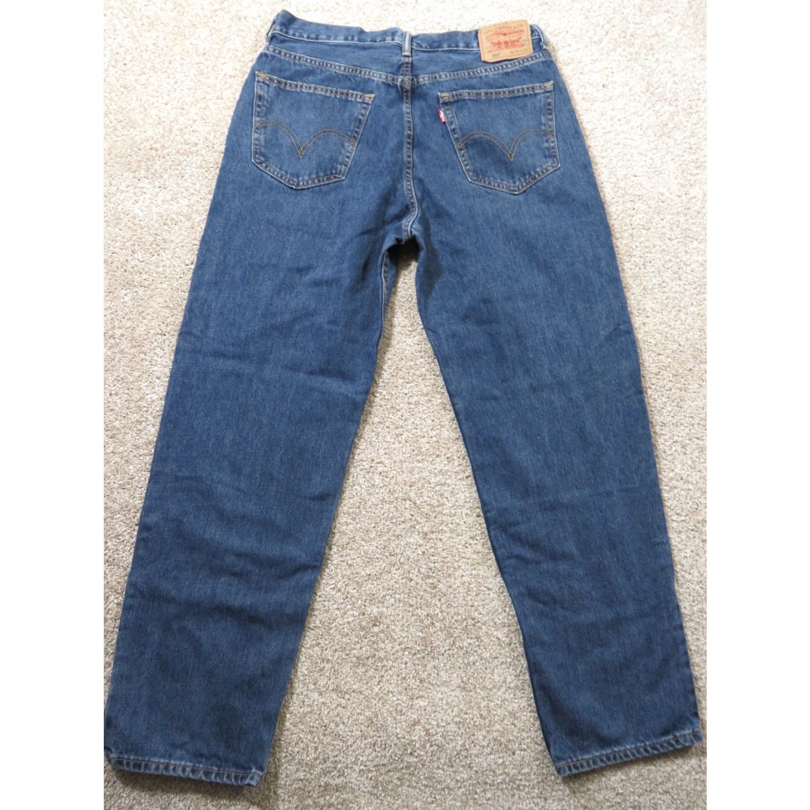 Levi's VTG Levi's 550 Jeans Denim Relaxed Fit 34X31 Blue Men’s / Regular Inseam 31 Size US 34 / EU 50 - 7 Thumbnail