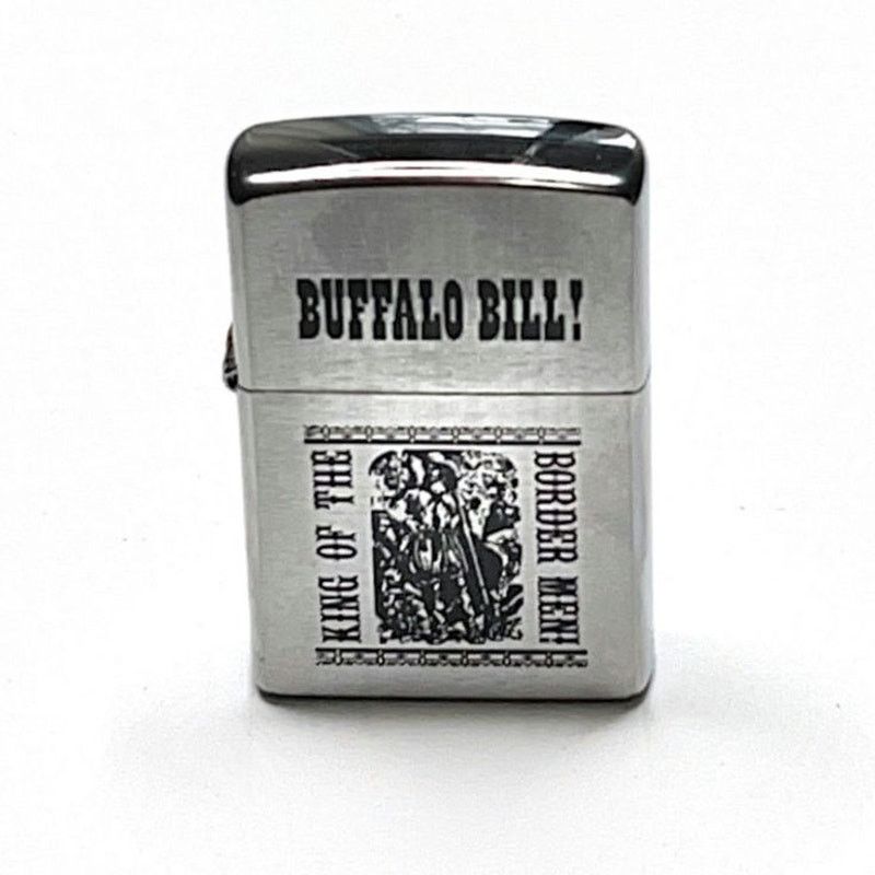 Zippo Vintage Zippo–Buffalo Bill “King of the Border Men!” Damaged Size ONE SIZE - 5 Thumbnail