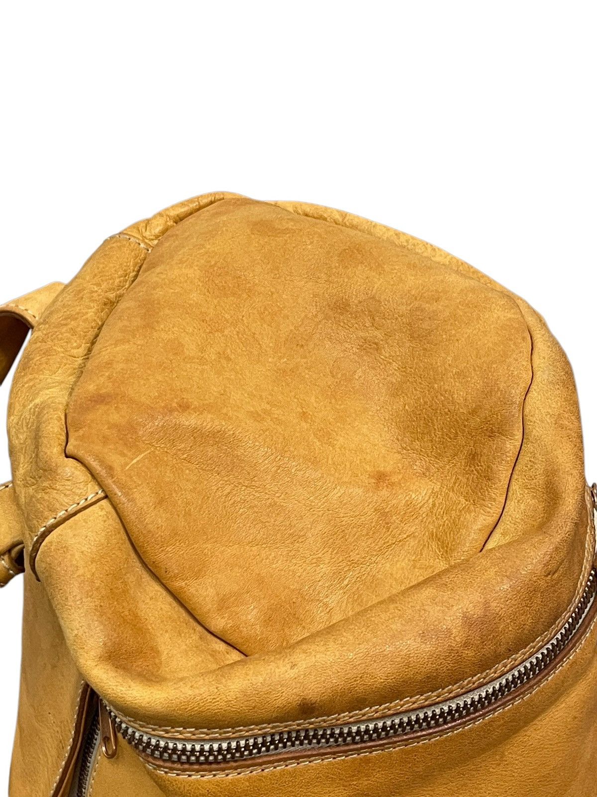 Yohji Yamamoto Full Leather Patina Y’saccs Cross Body Bag 4🟩 Size ONE SIZE - 17 Thumbnail