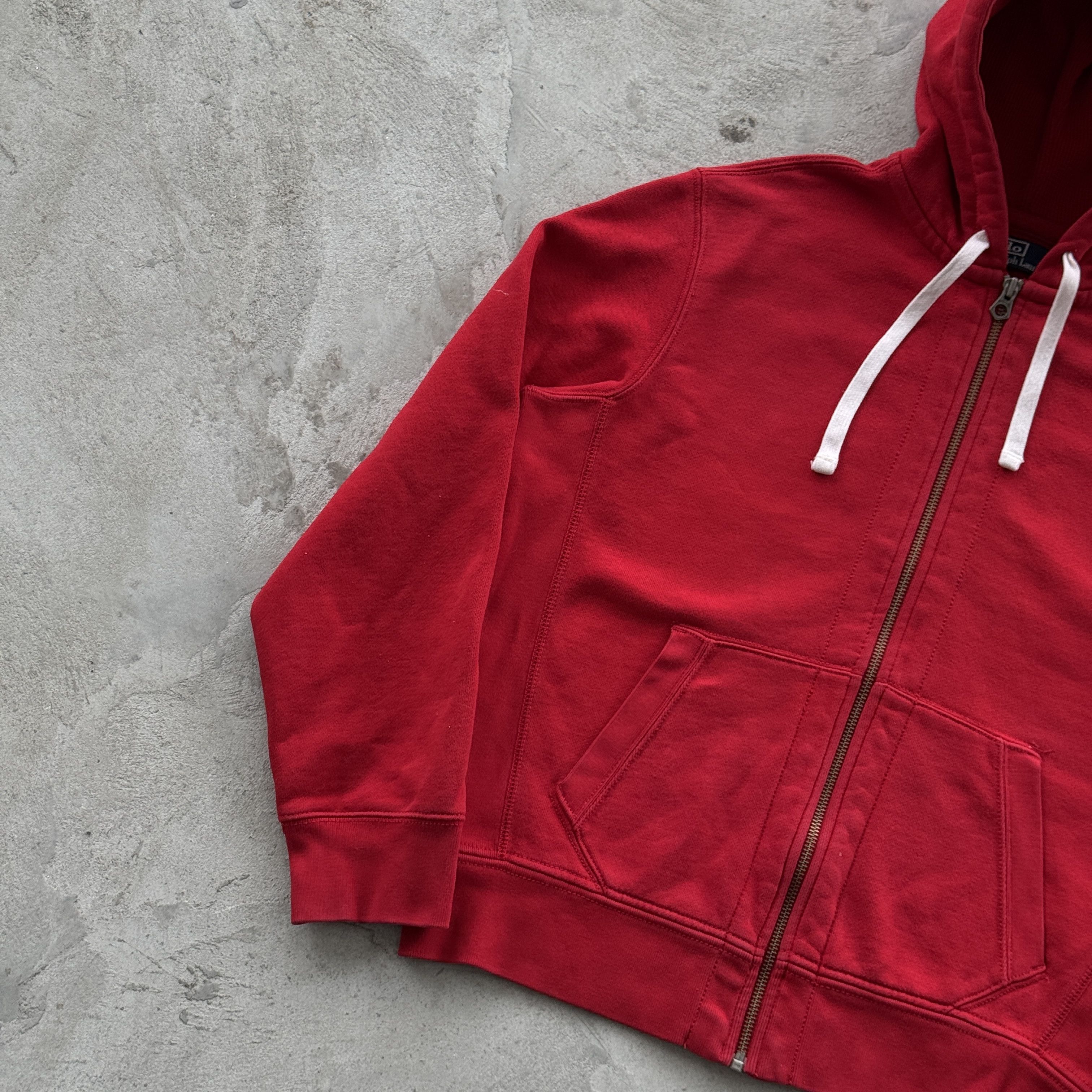 Polo Ralph Lauren Vintage 90s Polo Ralph Lauren Full Zip Hooded Sweatshirt Size US M / EU 48-50 / 2 - 3 Thumbnail