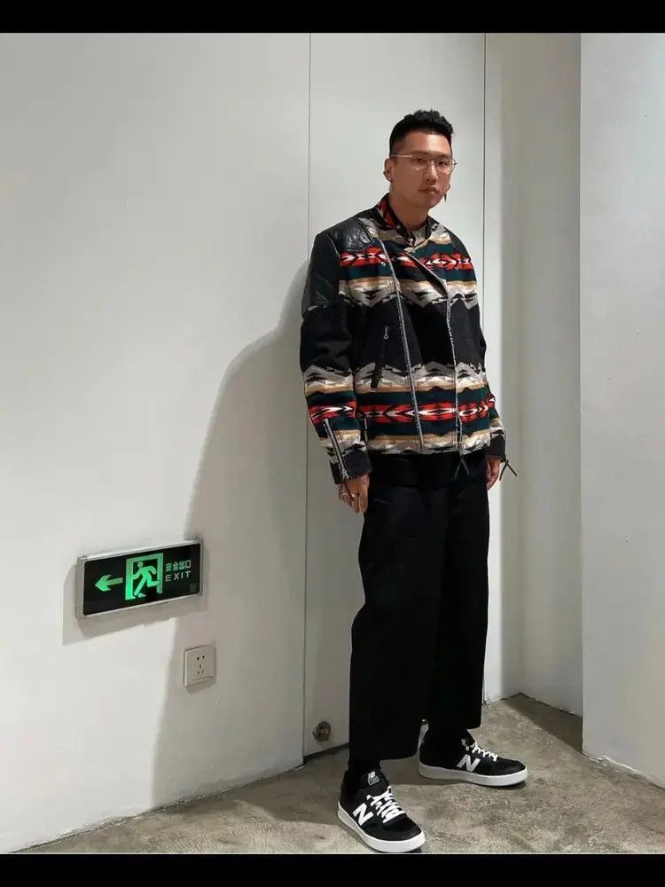 Junya Watanabe × Levi's × Pendleton Junya Watanabe x Pendleton 22AW Joint Leather Jacket Size US S / EU 44-46 / 1 - 5 Thumbnail