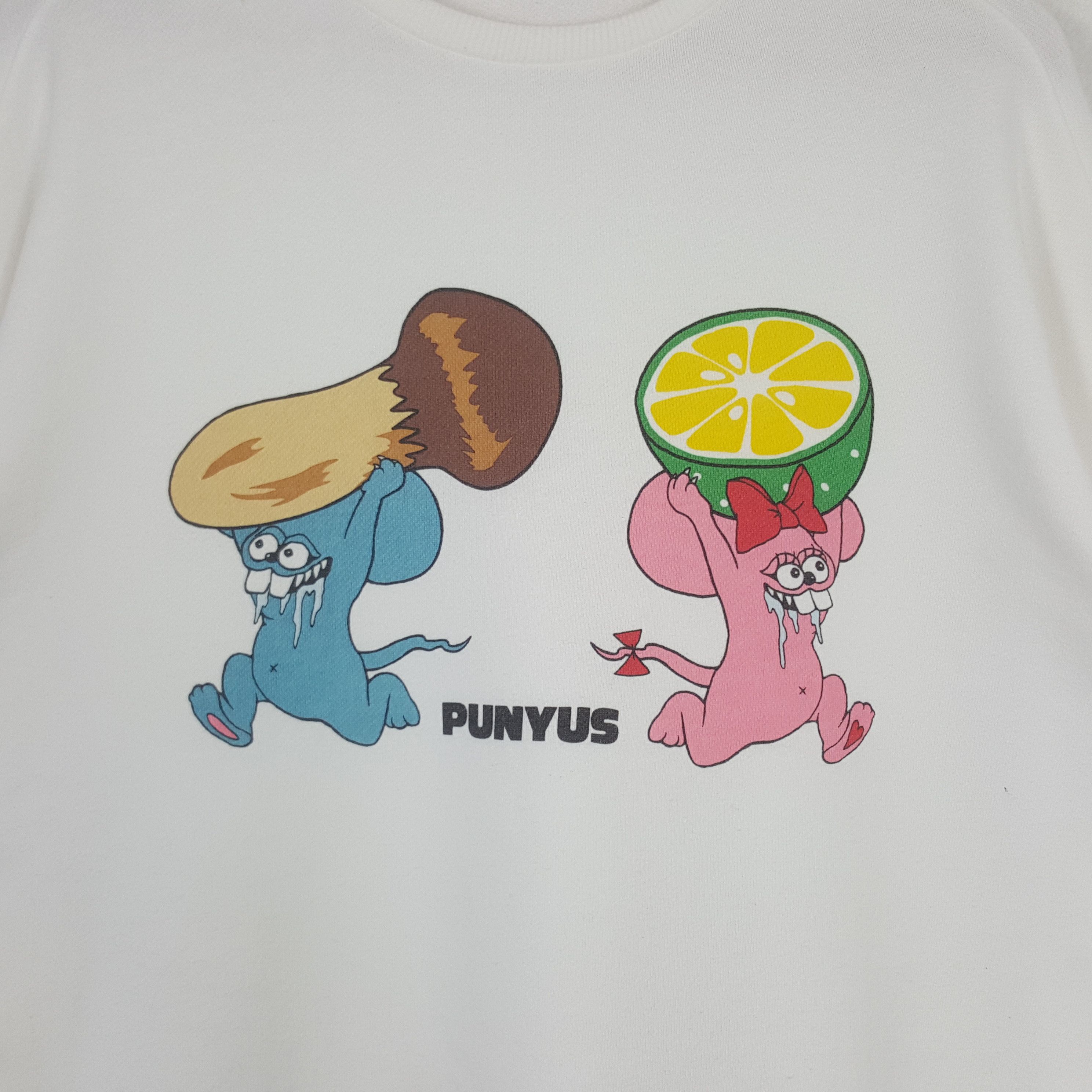 Japanese Brand Vintage Punyus Japanese Comedy Art Sweatshirt C295N20 Size US XL / EU 56 / 4 - 2 Thumbnail