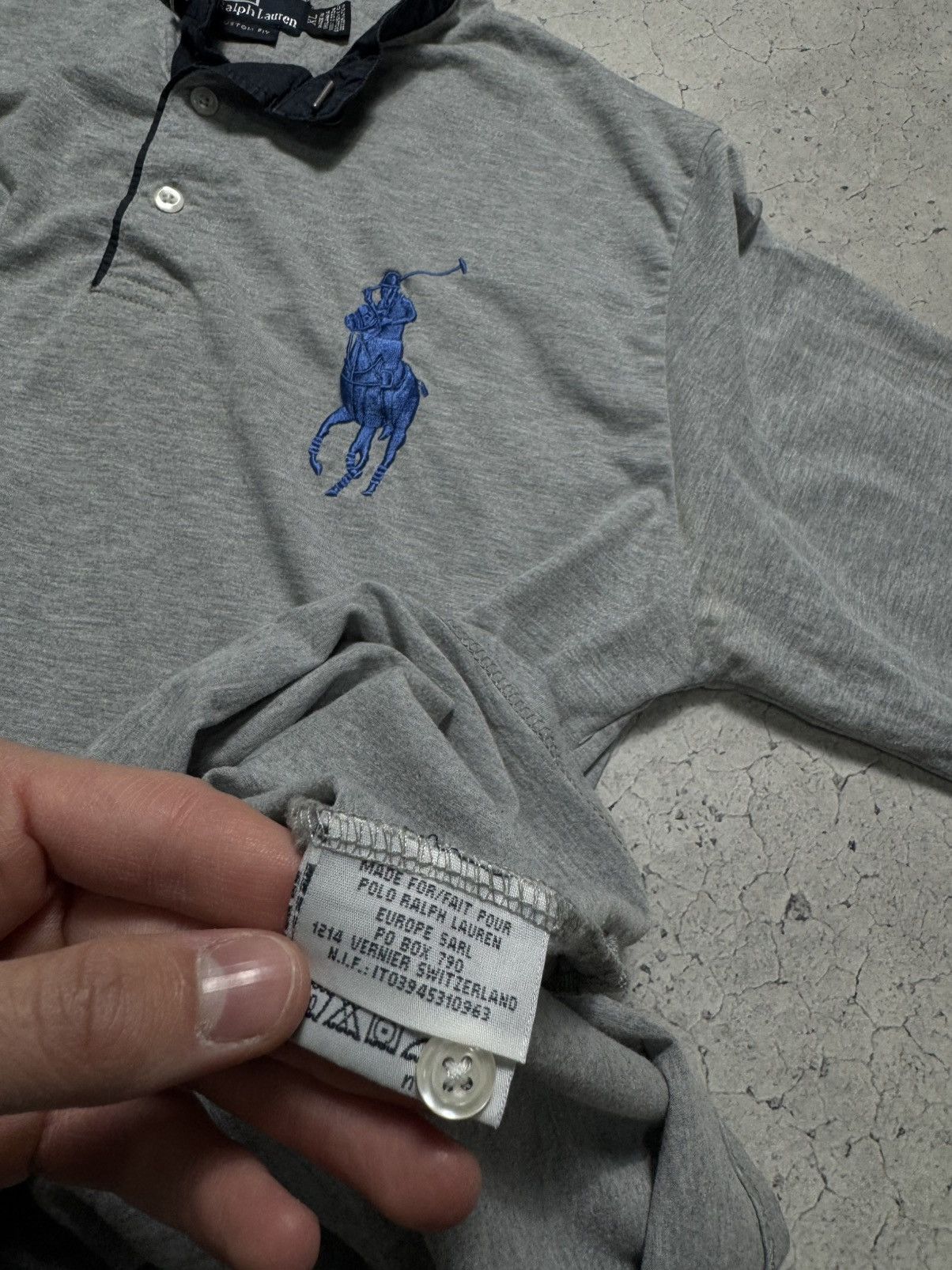 Polo Ralph Lauren Polo Ralph Lauren Big Pony Long Sleeve #3 PRL Vintage Size US XL / EU 56 / 4 - 7 Thumbnail
