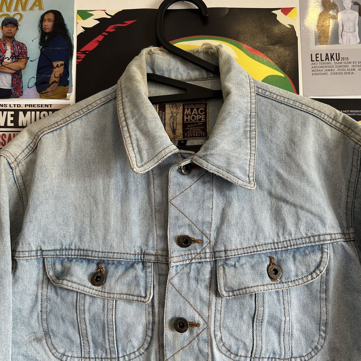 Vintage Vintage Mac Hope Trucker Denim Jacket Size US M / EU 48-50 / 2 - 2 Thumbnail