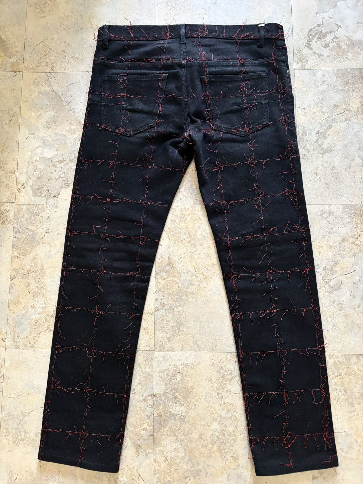 Dior Dior Homme 2017 SS/2017 Exposed Stitch Denim Size US 30 / EU 46 - 2 Thumbnail
