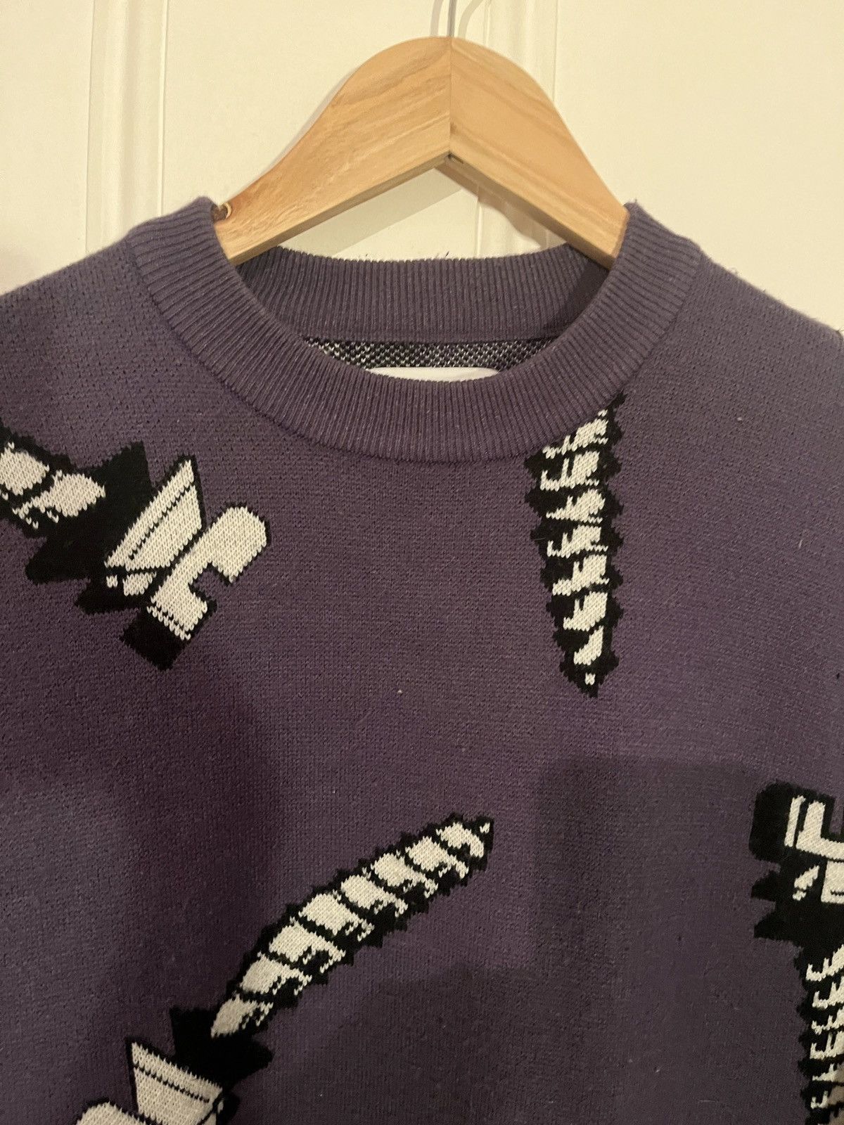 Butter Goods Butter goods screw knit sweater (dusk purple) Size US M / EU 48-50 / 2 - 2 Thumbnail