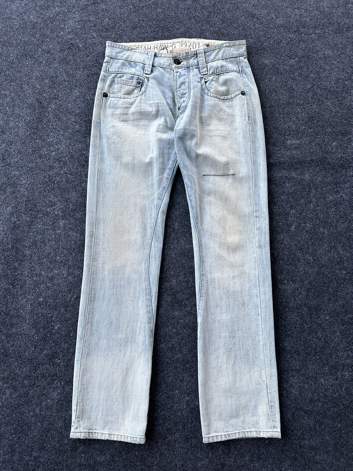 Gstar Raw G33/01 Distressed Denim D167