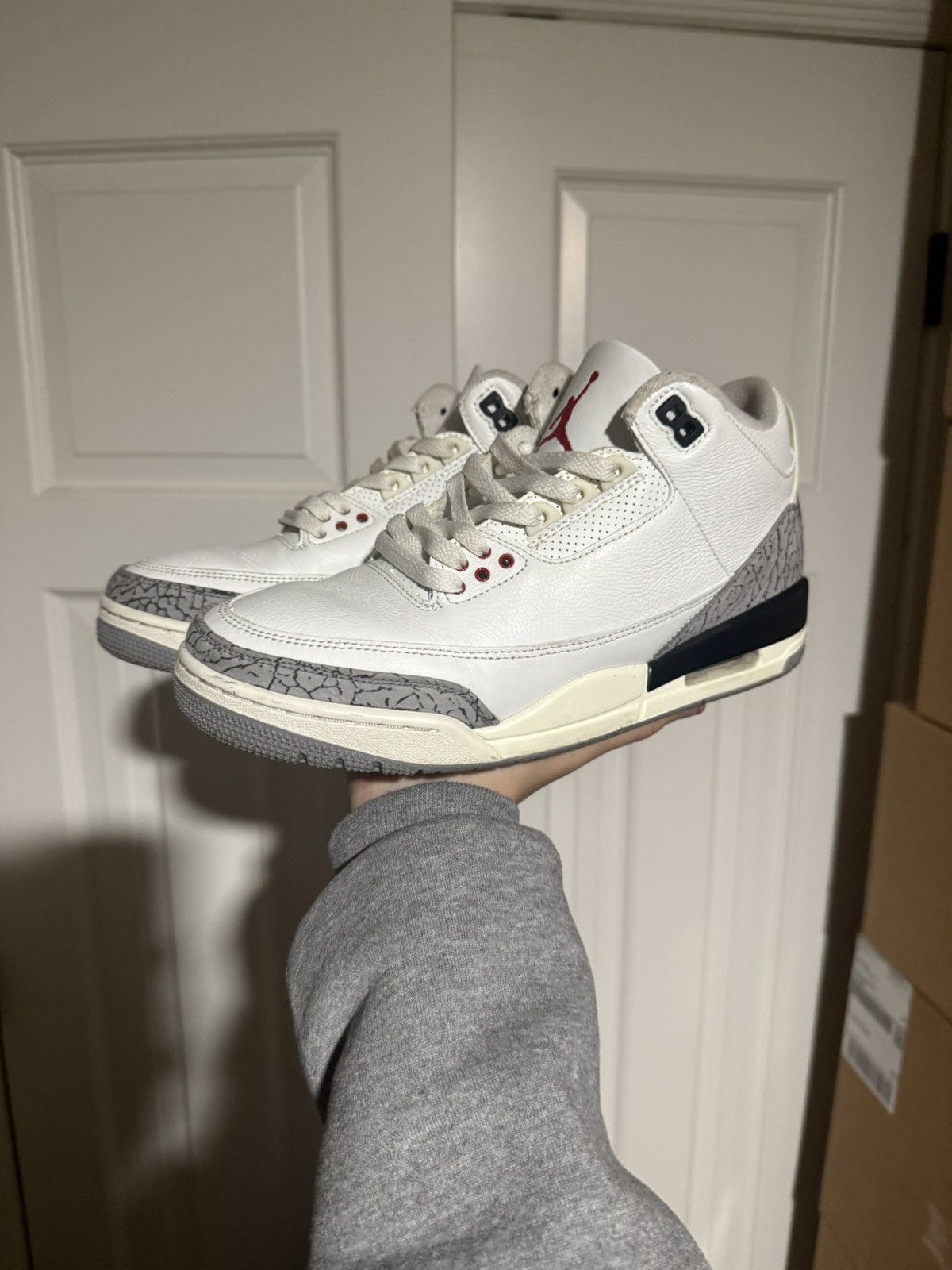 Nike Jordan 3 White Cement Reimagined Size US 8 / EU 41 - 1 Thumbnail