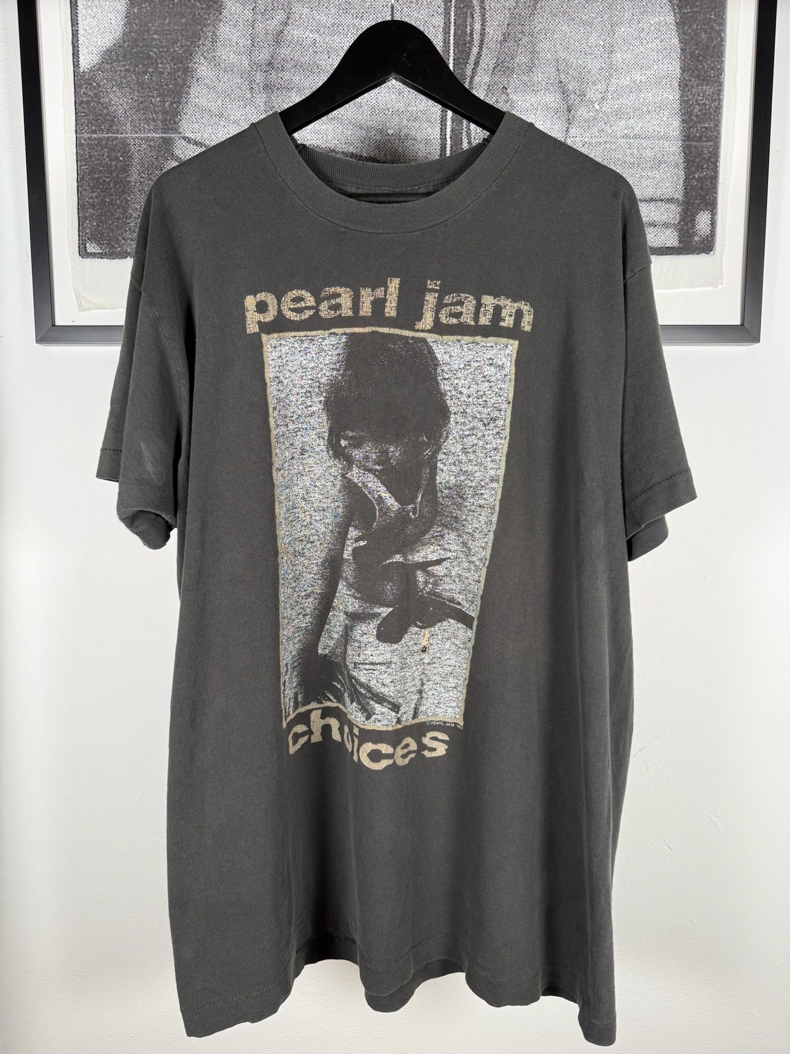 Vintage 🚭PEARL JAM ULTIMATE VINTAGE GRAIL 🚭 CHOICES T-SHIRT T Size US XL / EU 56 / 4 - 5 Thumbnail